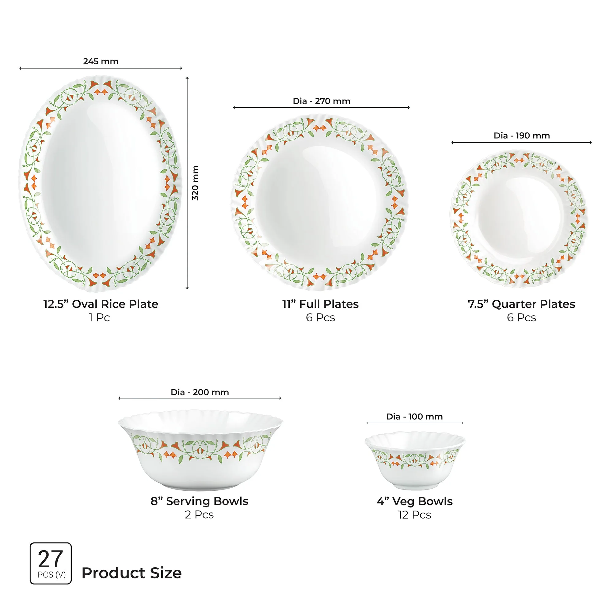 Aurelia Collection Dinner Set - MEENA - Image 15