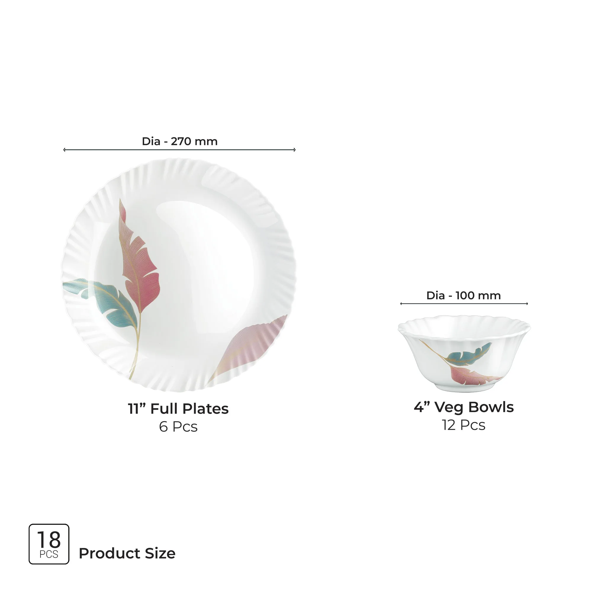 Aurelia Collection Dinner Set - PALMA - Image 13