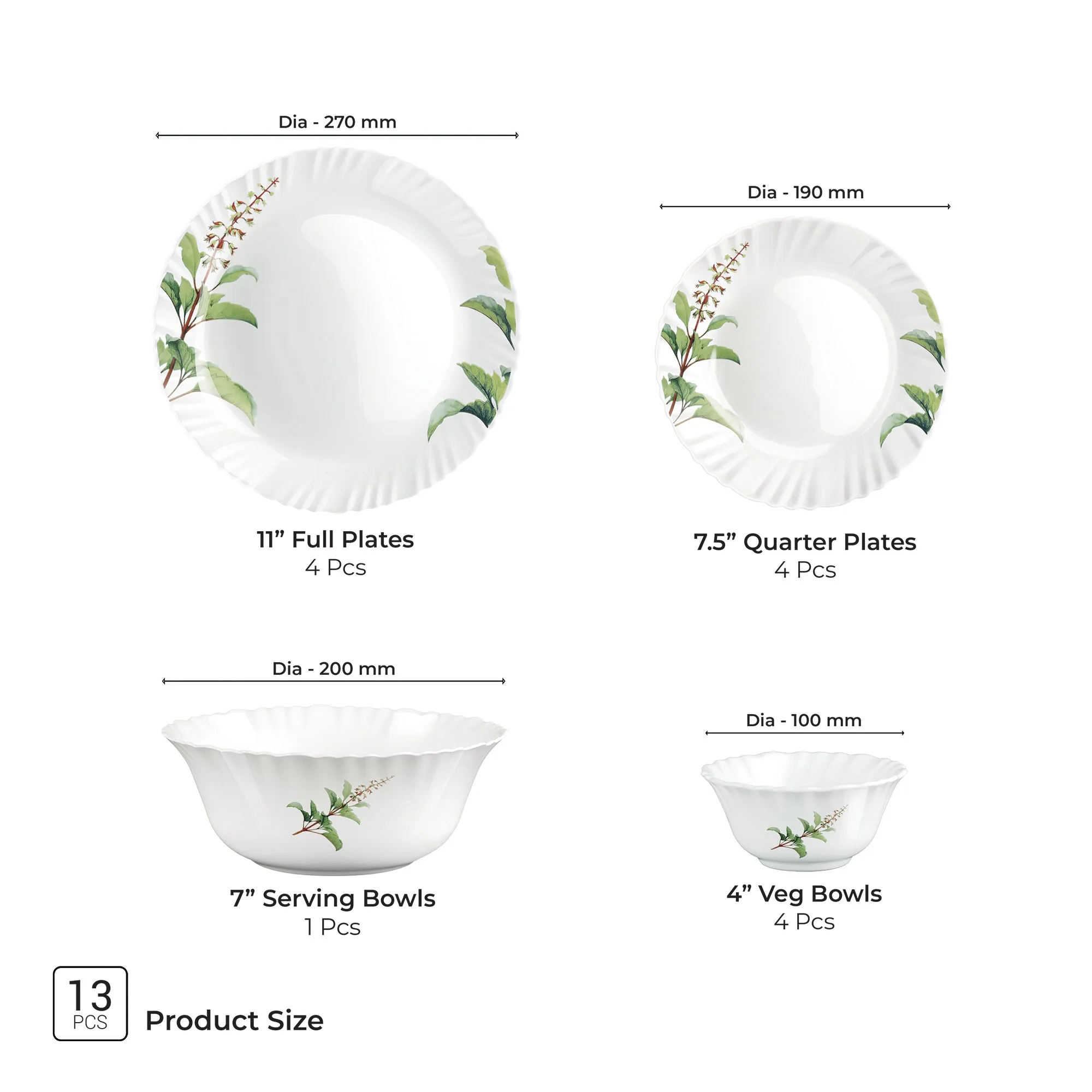 Aurelia Collection Dinner Set - SAVIRA - Image 12