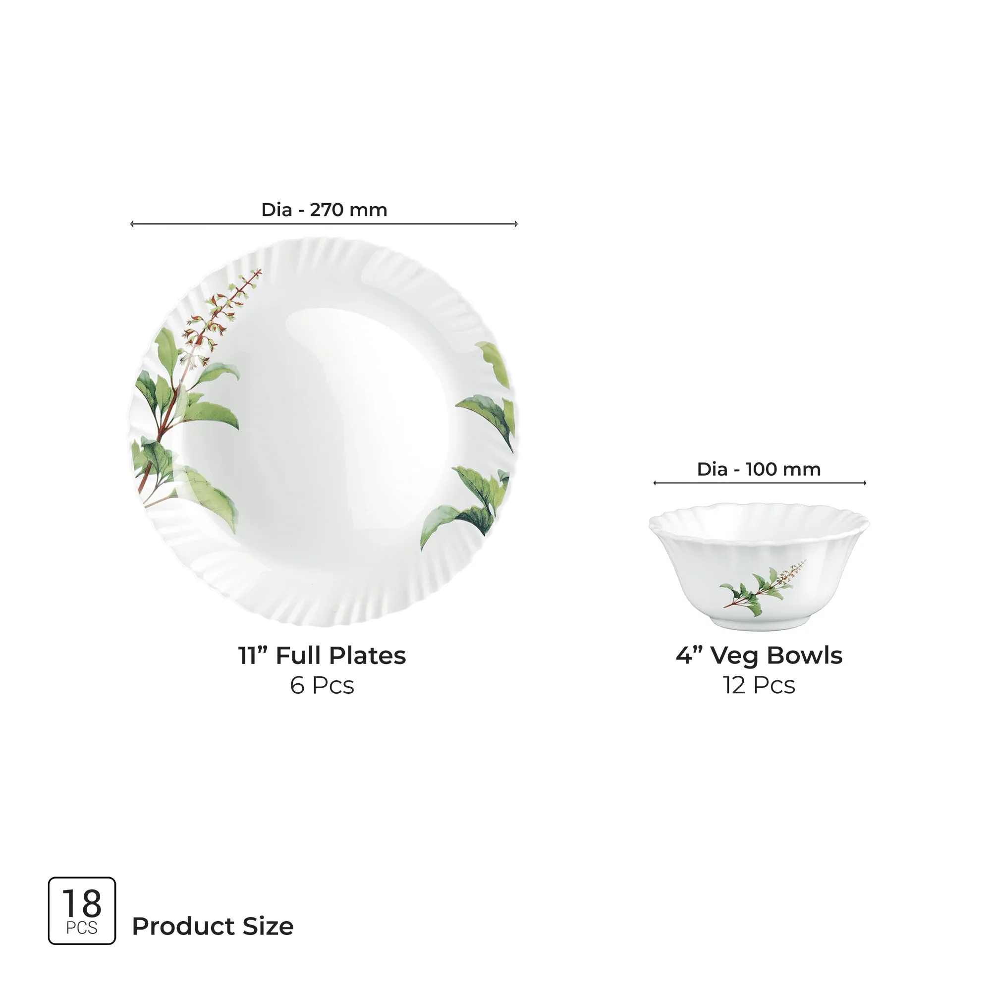 Aurelia Collection Dinner Set - SAVIRA - Image 13