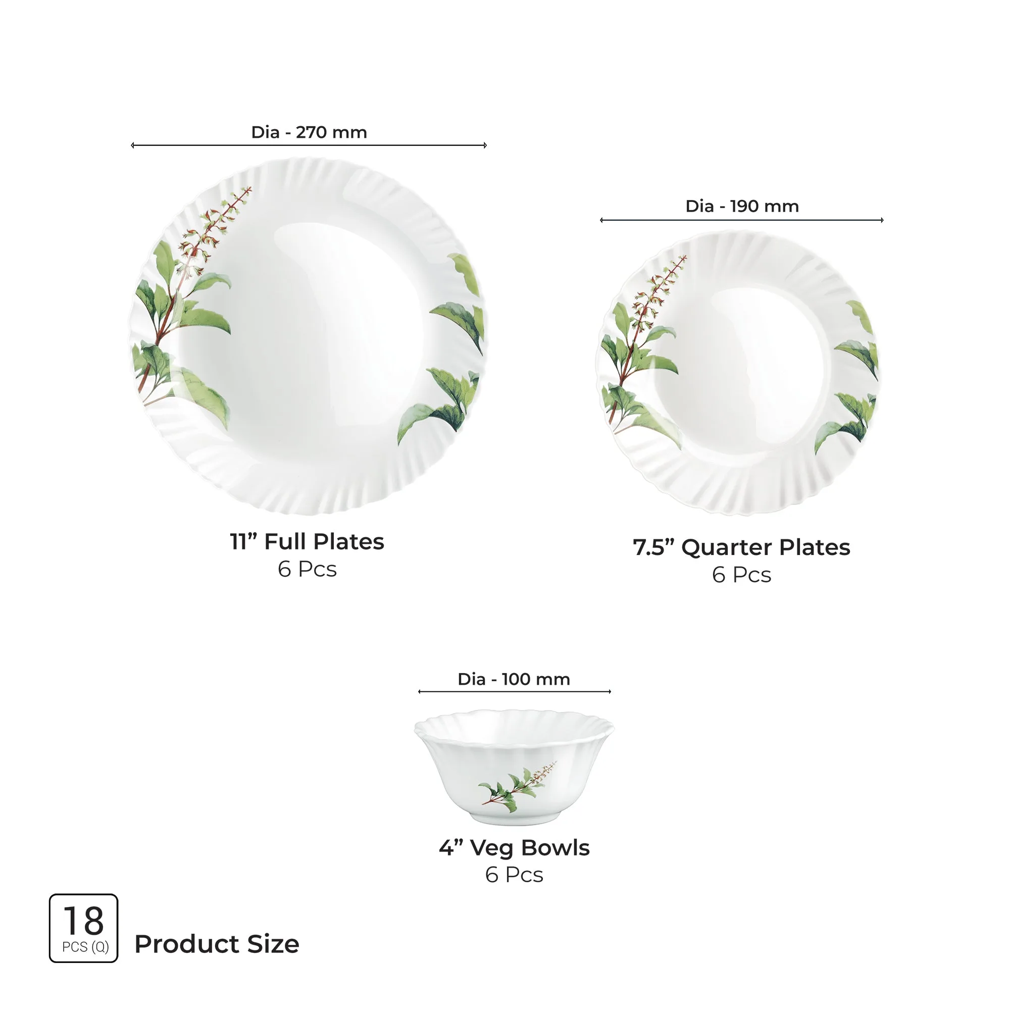 Aurelia Collection Dinner Set - SAVIRA - Image 14