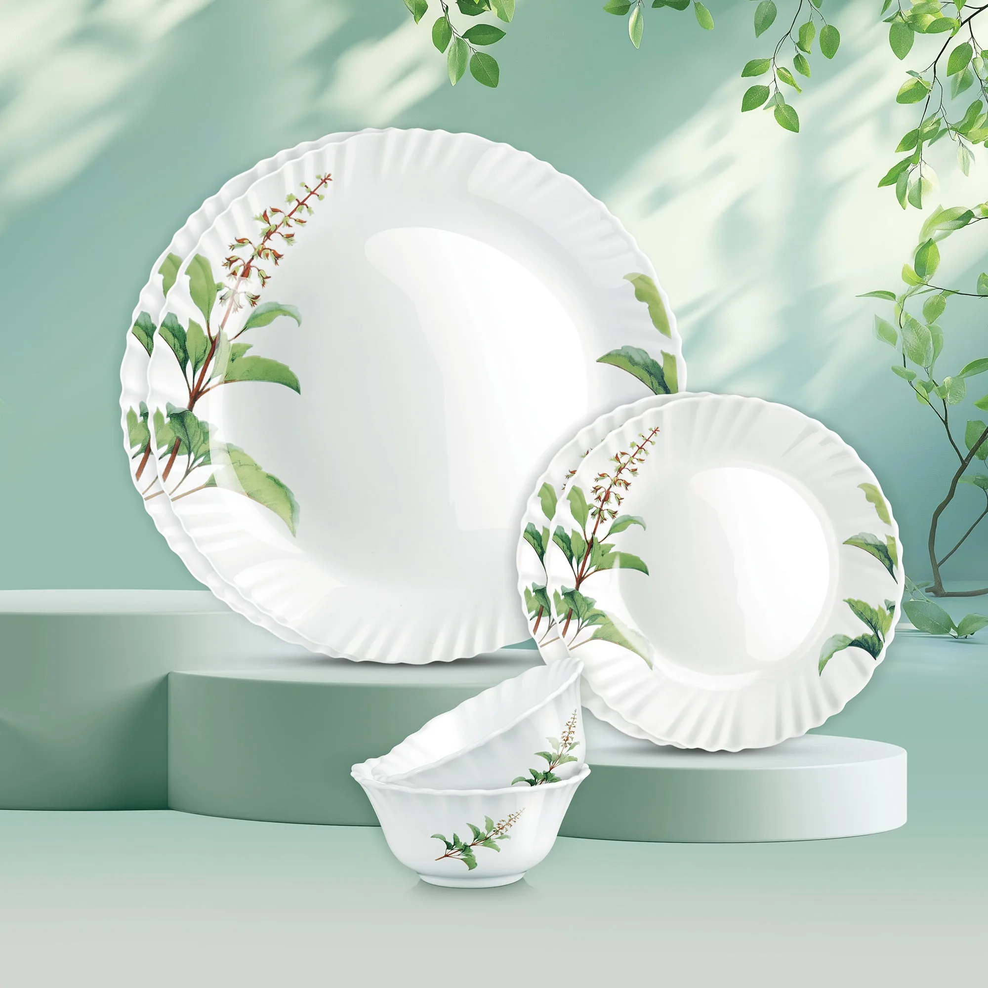 Aurelia Collection Dinner Set - SAVIRA - Image 2