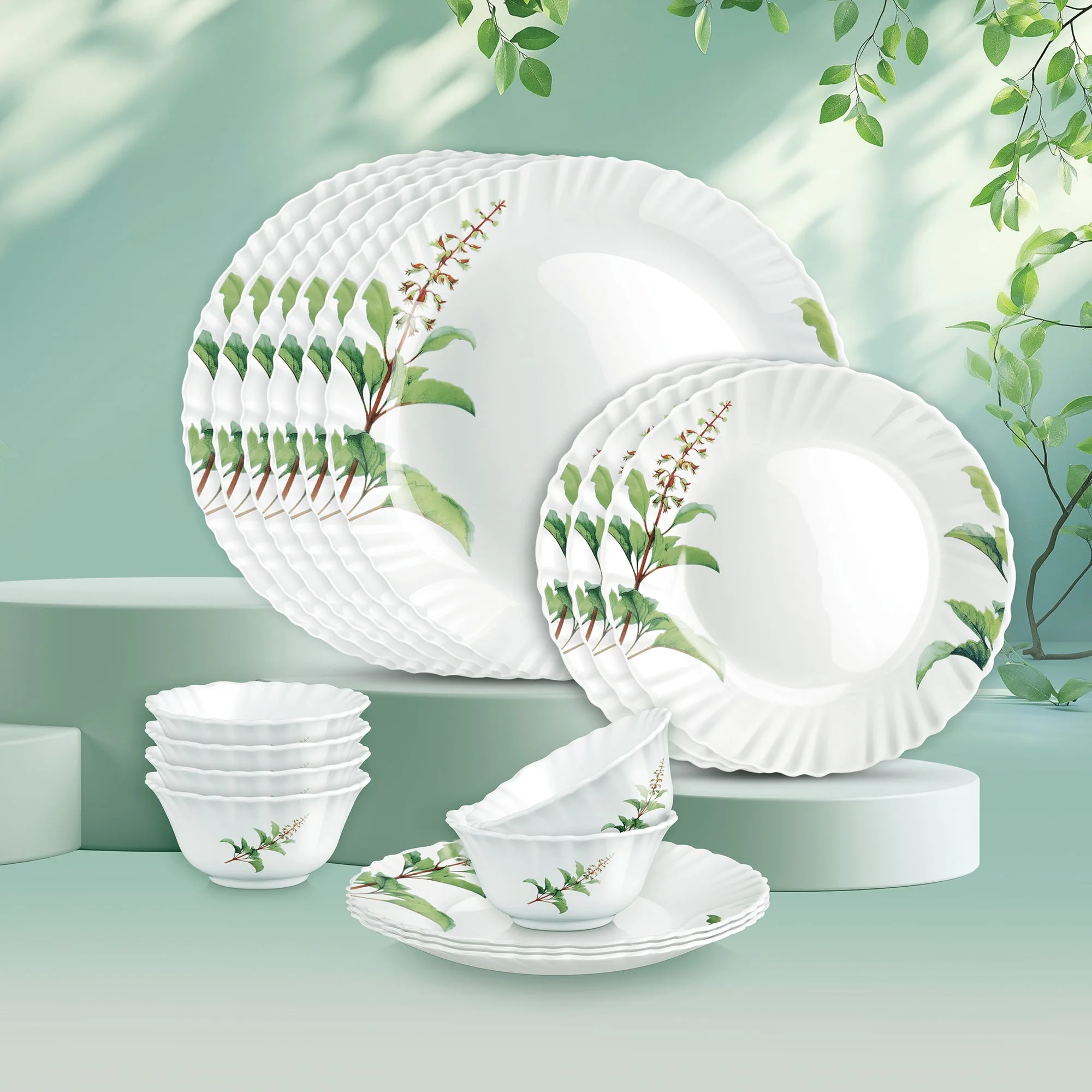 Aurelia Collection Dinner Set - SAVIRA - Image 4