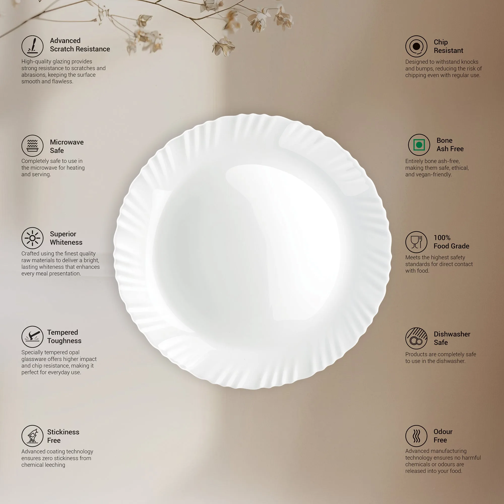 Aurelia Collection Dinner Set - SELENE - Image 10