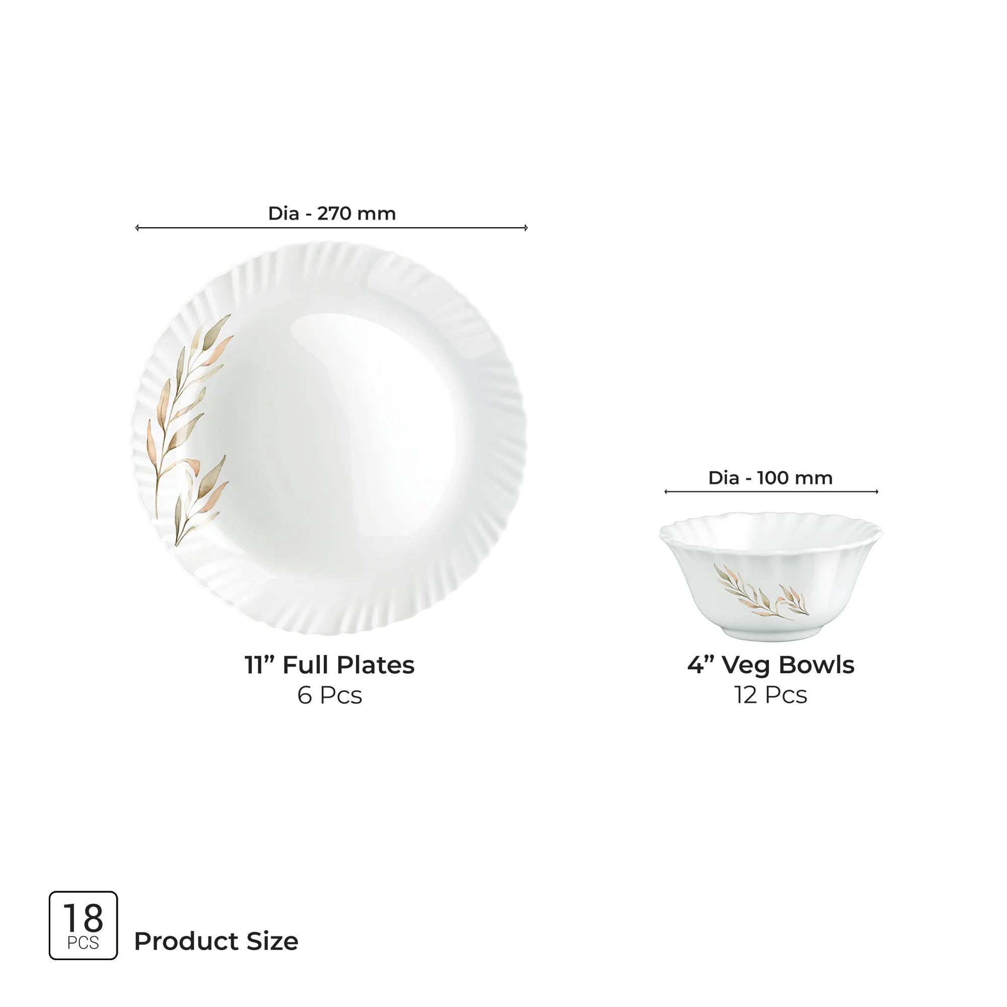 Aurelia Collection Dinner Set - SELENE - Image 14