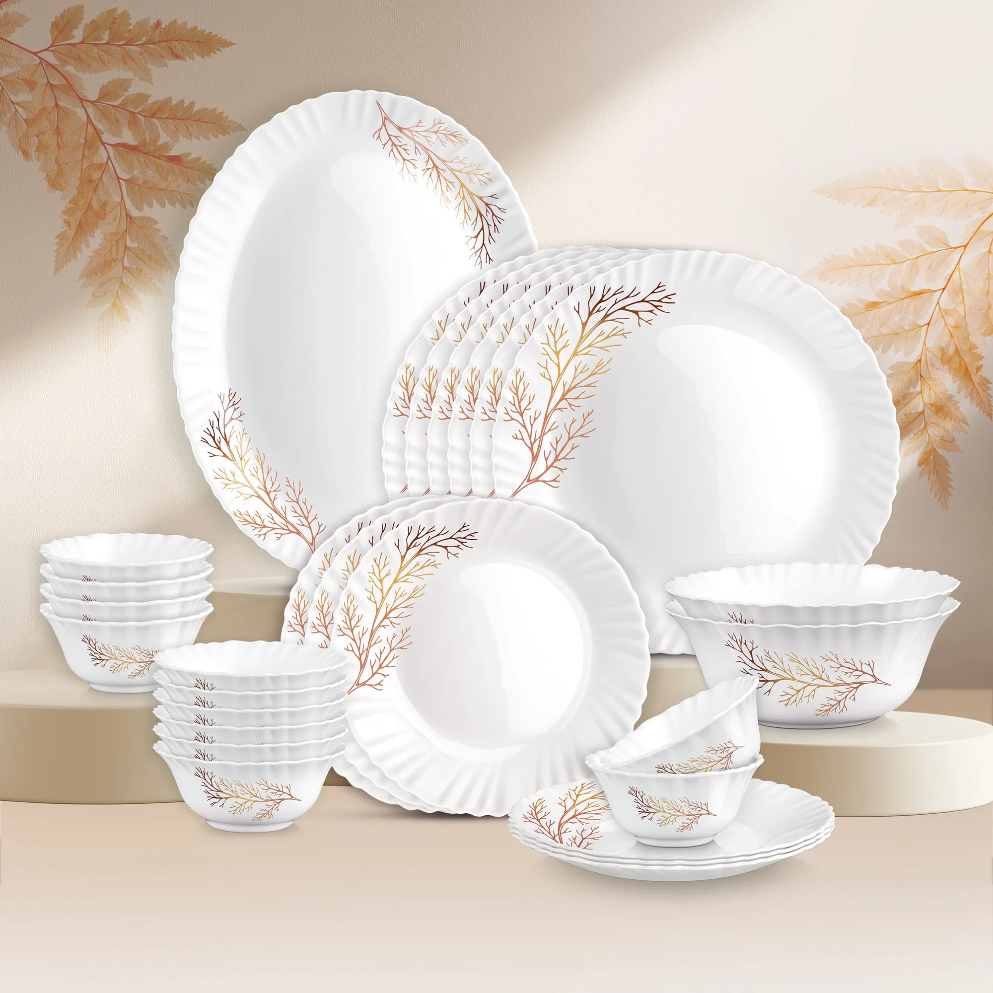 Aurelia Collection Dinner Set - SILVIA - Image 1