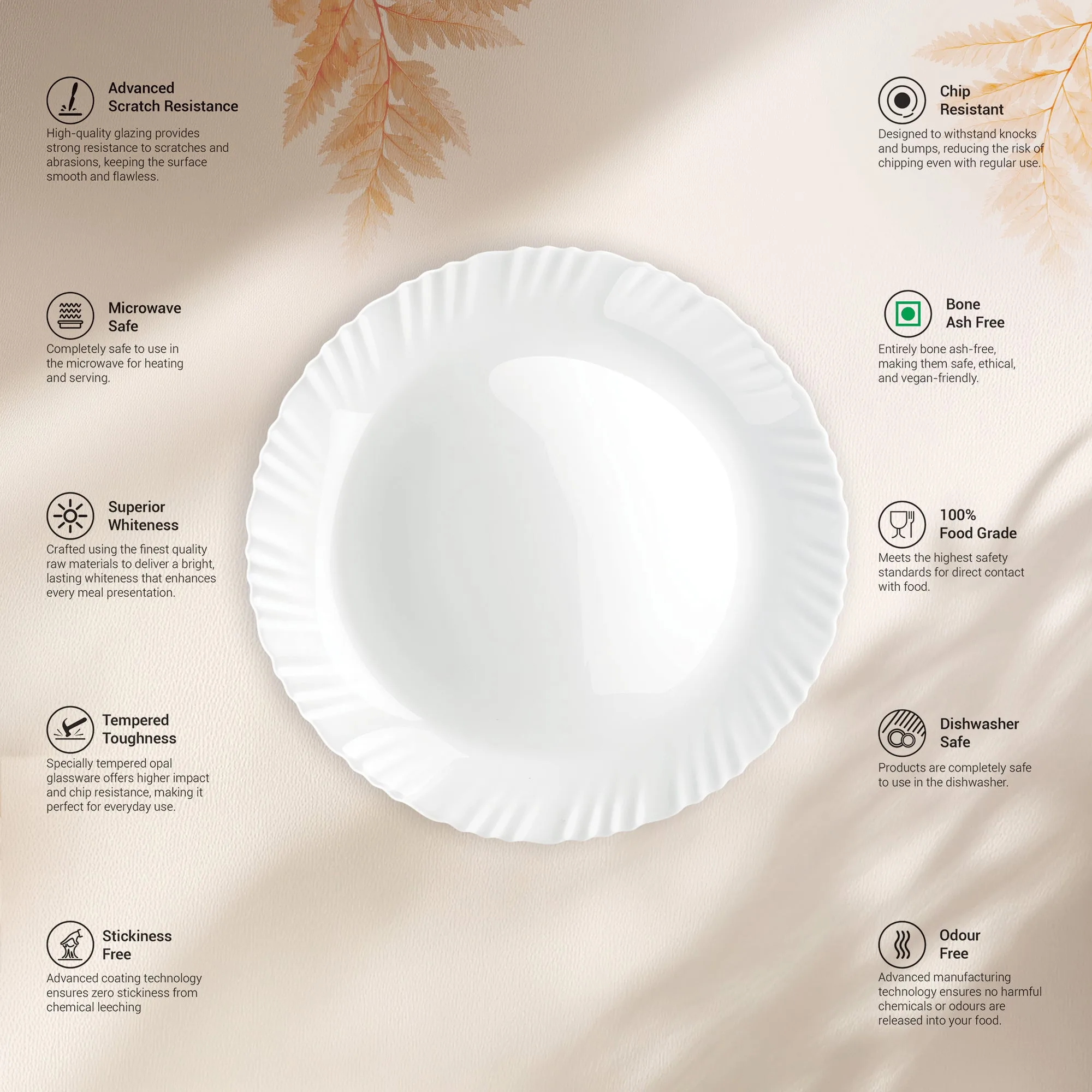 Aurelia Collection Dinner Set - SILVIA - Image 10