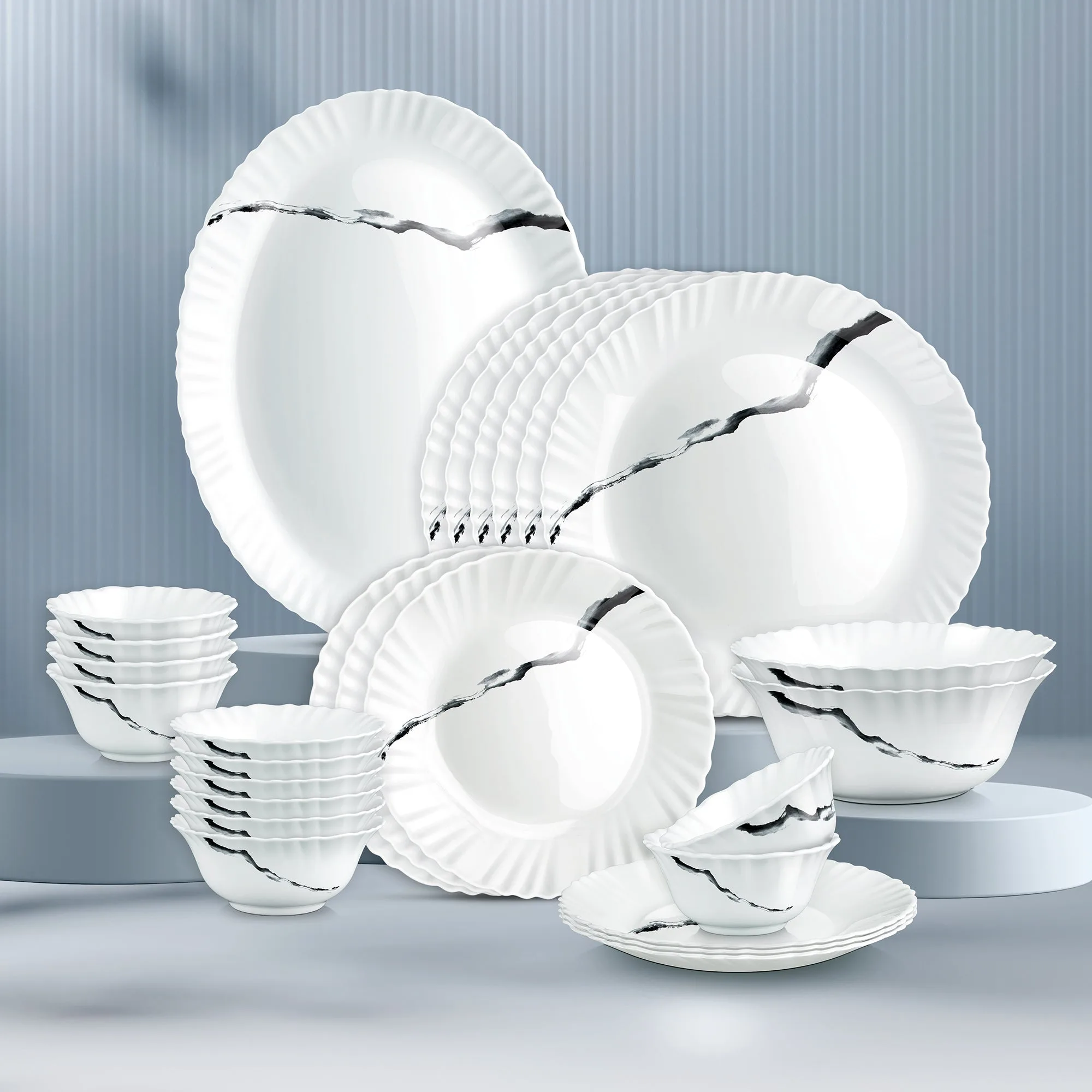 Aurelia Collection Dinner Set - STRIA - Image 1