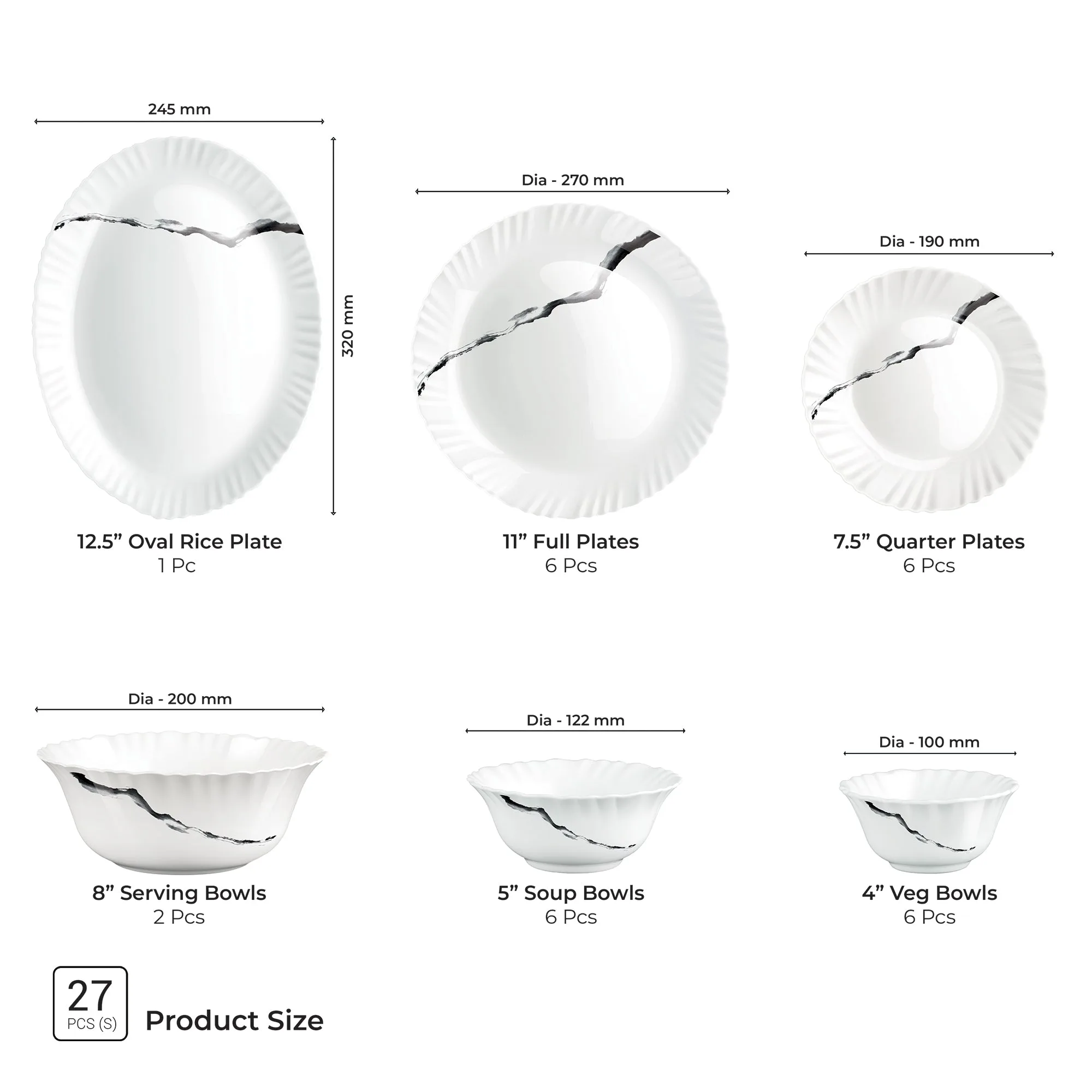 Aurelia Collection Dinner Set - STRIA - Image 27