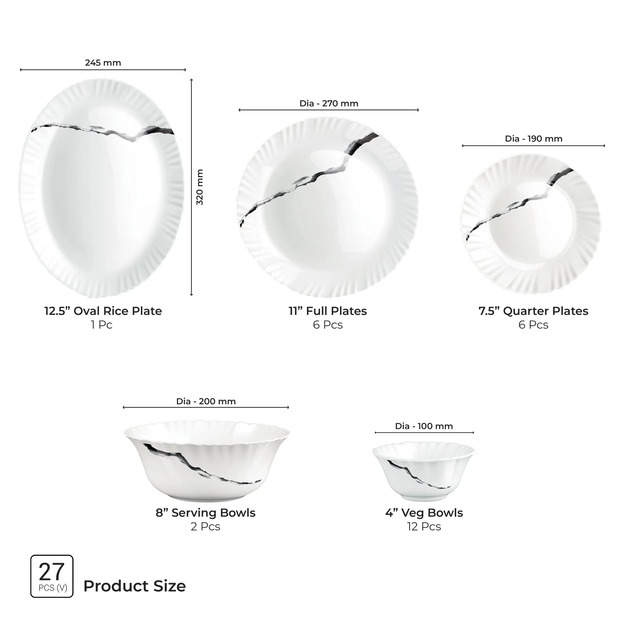 Aurelia Collection Dinner Set - STRIA - Image 32