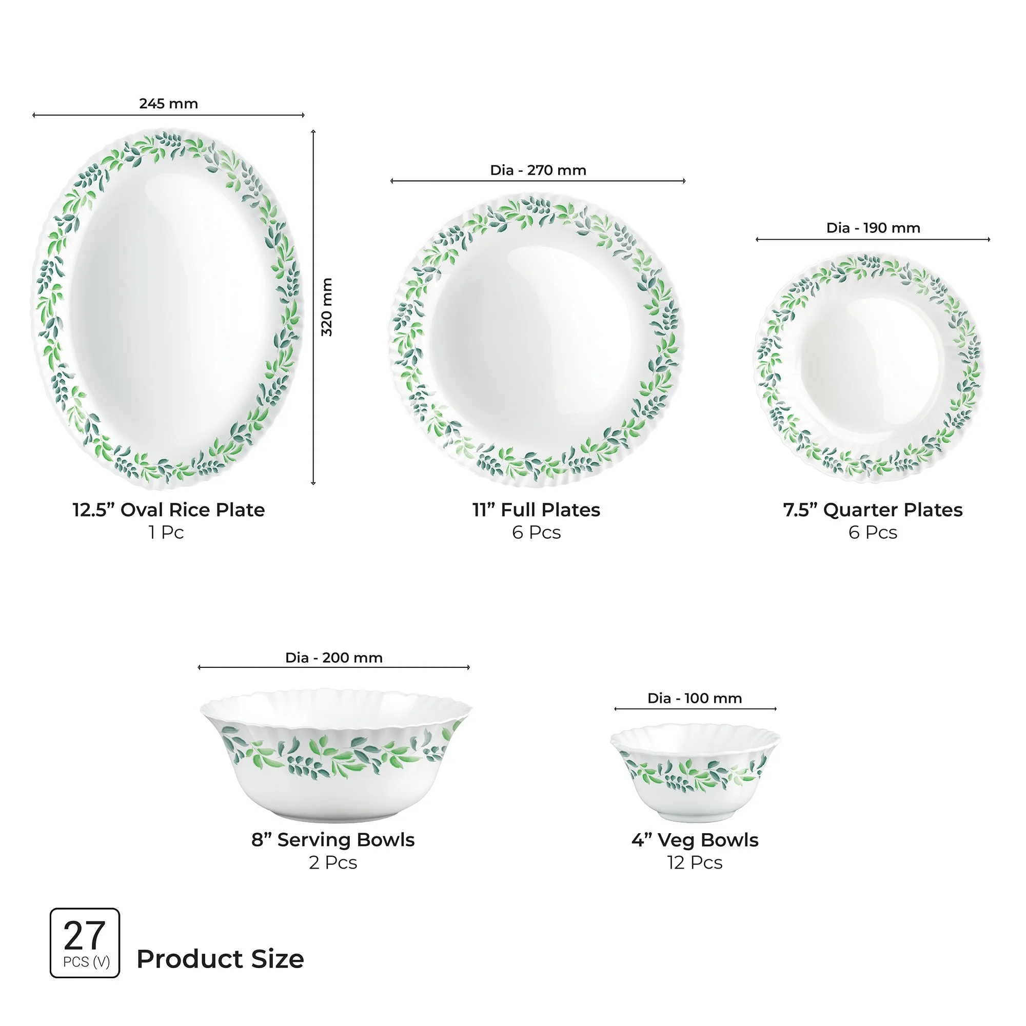 Aurelia Collection Dinner Set - VERDINIA - Image 10