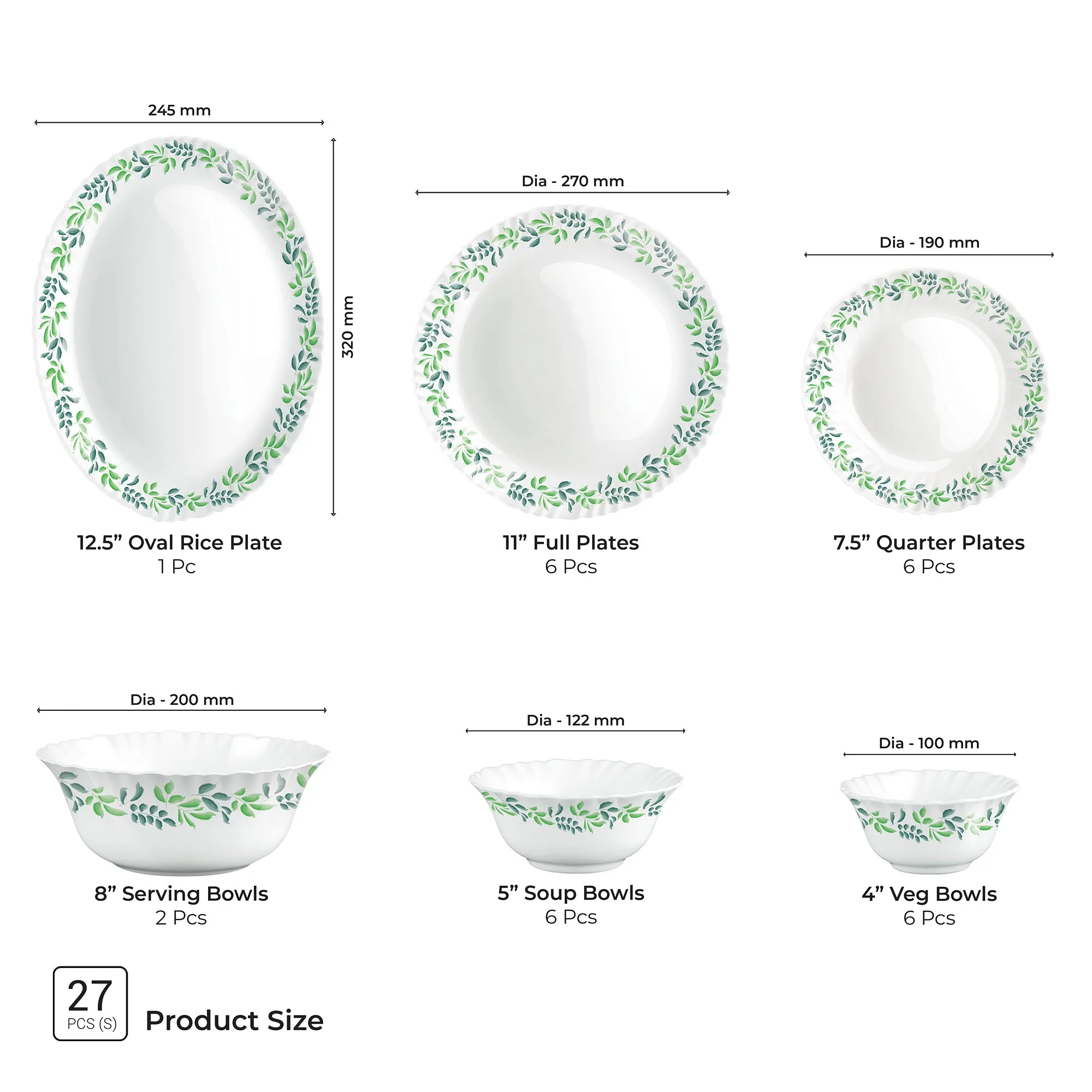 Aurelia Collection Dinner Set - VERDINIA - Image 11
