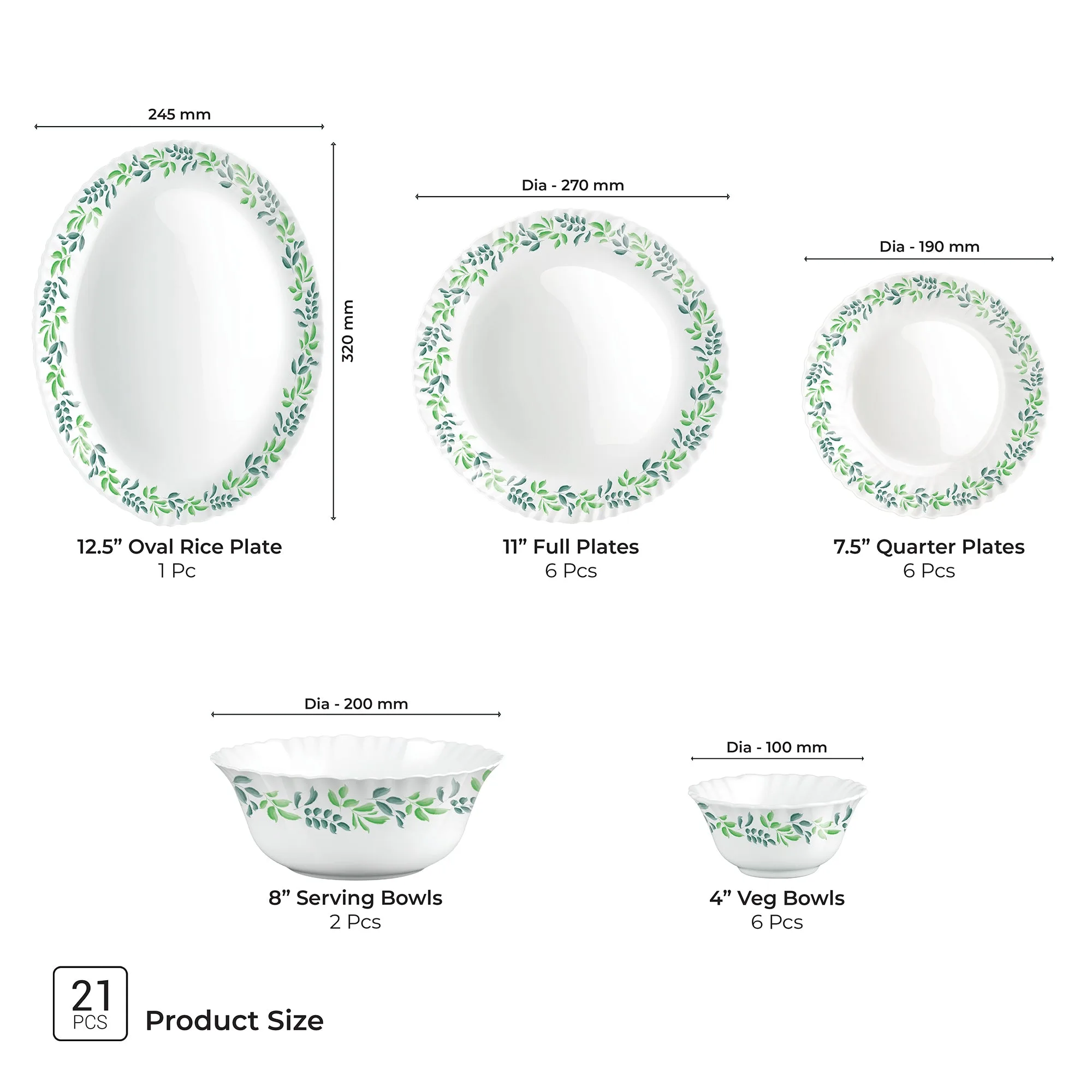 Aurelia Collection Dinner Set - VERDINIA - Image 12