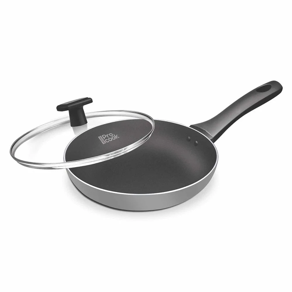 Black Pearl Induction Fry Pan With Lid (Milton Procook) - Image 2