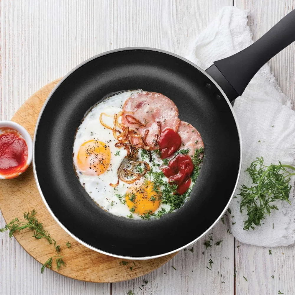 Black Pearl Induction Fry Pan With Lid (Milton Procook) - Image 3