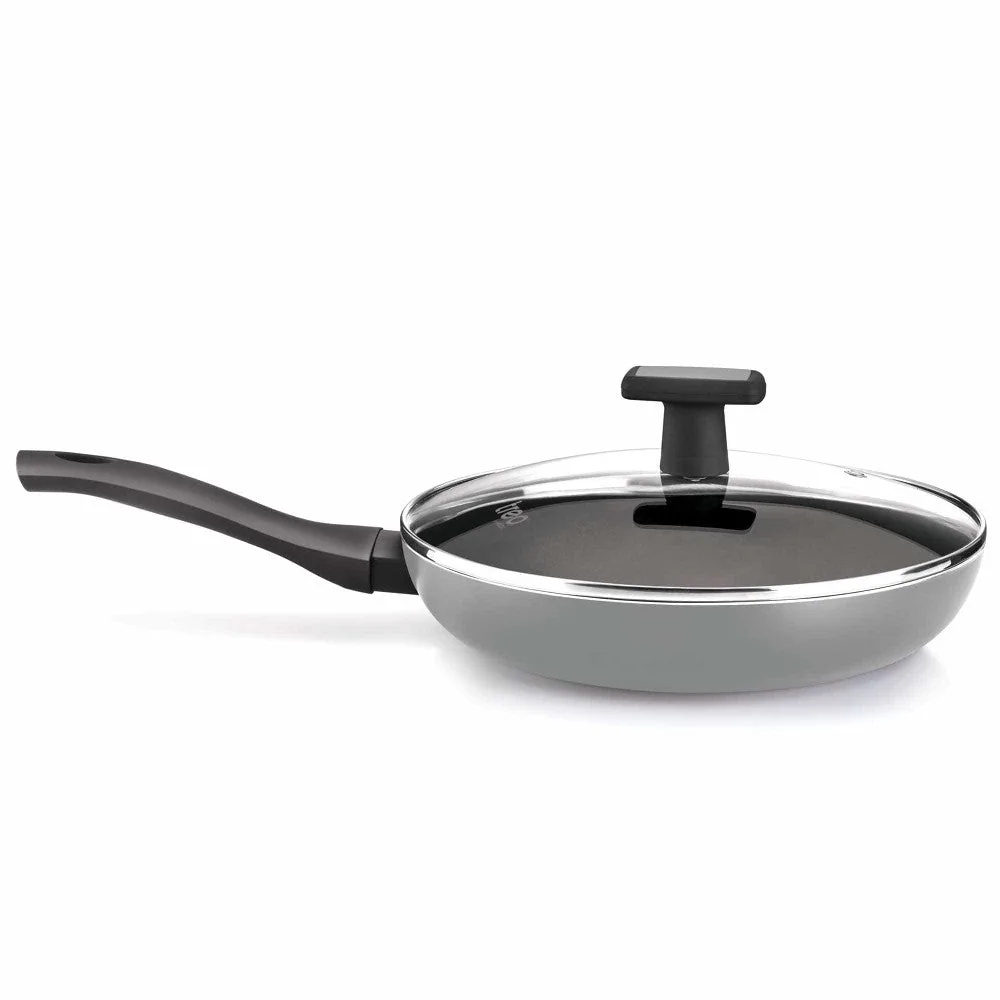 Black Pearl Induction Fry Pan With Lid (Milton Procook) - Image 4