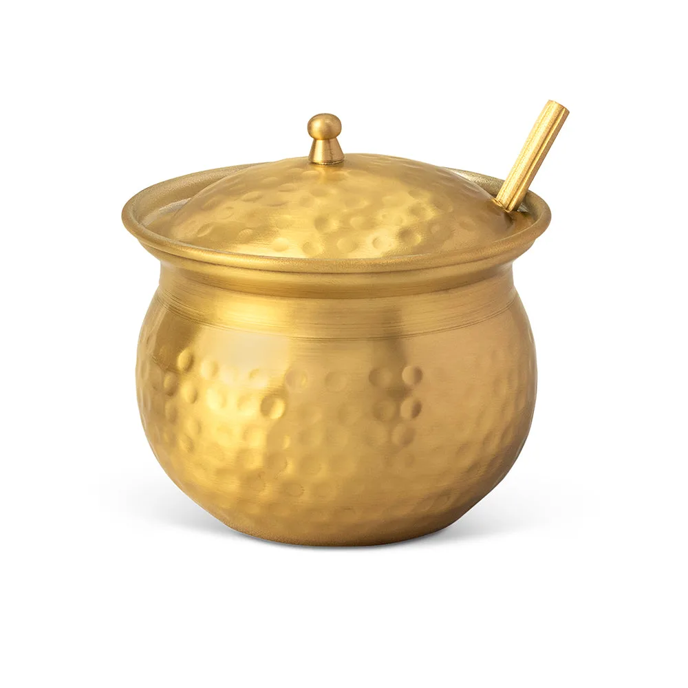 Brass Ghee Pot (Milton Concepts) - Image 5