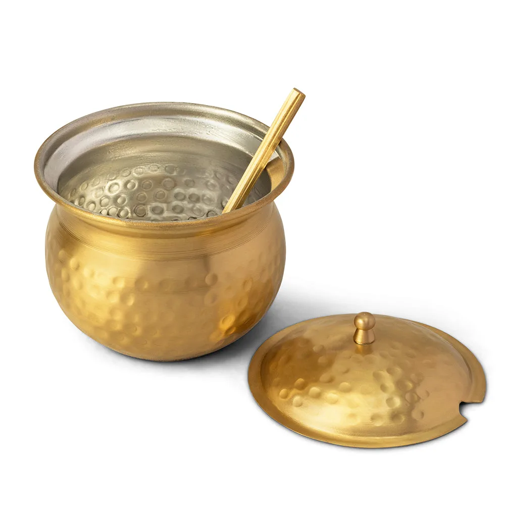 Brass Ghee Pot (Milton Concepts) - Image 6