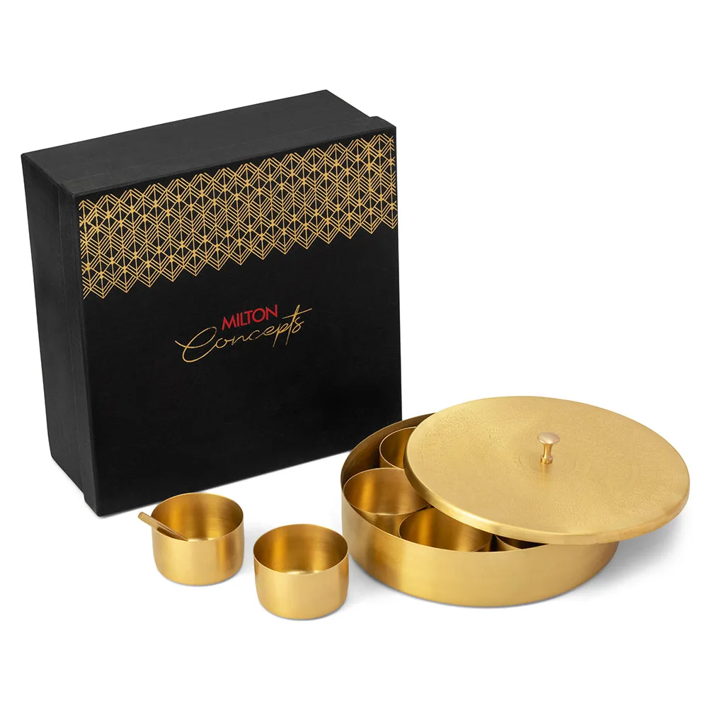 Brass Masala Box (Milton Concepts) - Image 2