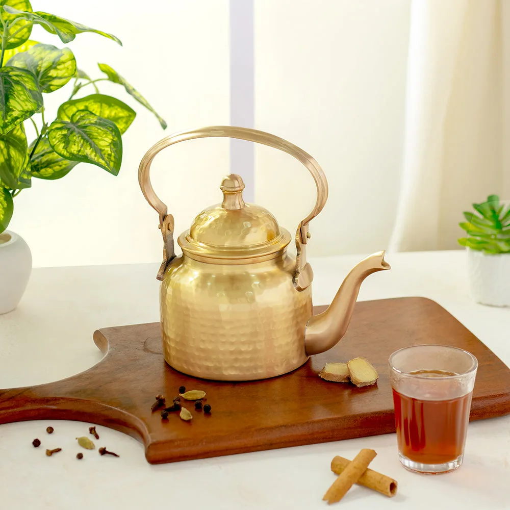 Brass Tea Kettle (Milton Concepts) - Image 1