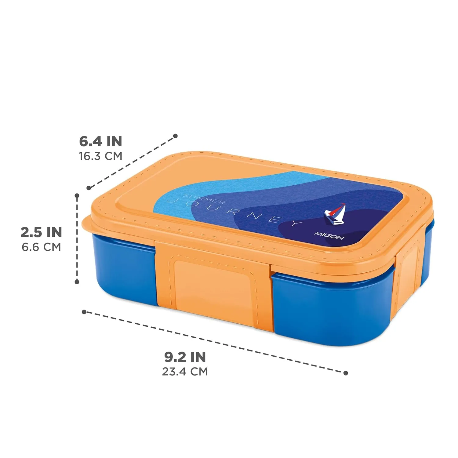 Bravo 2 Steel Thermoware Lunchbox (Milton) - Image 15