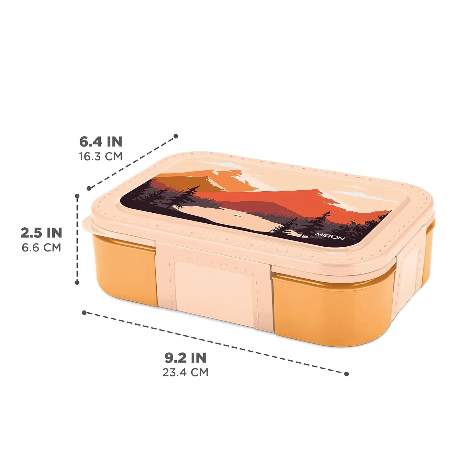 Bravo 2 Steel Thermoware Lunchbox (Milton) - Image 25