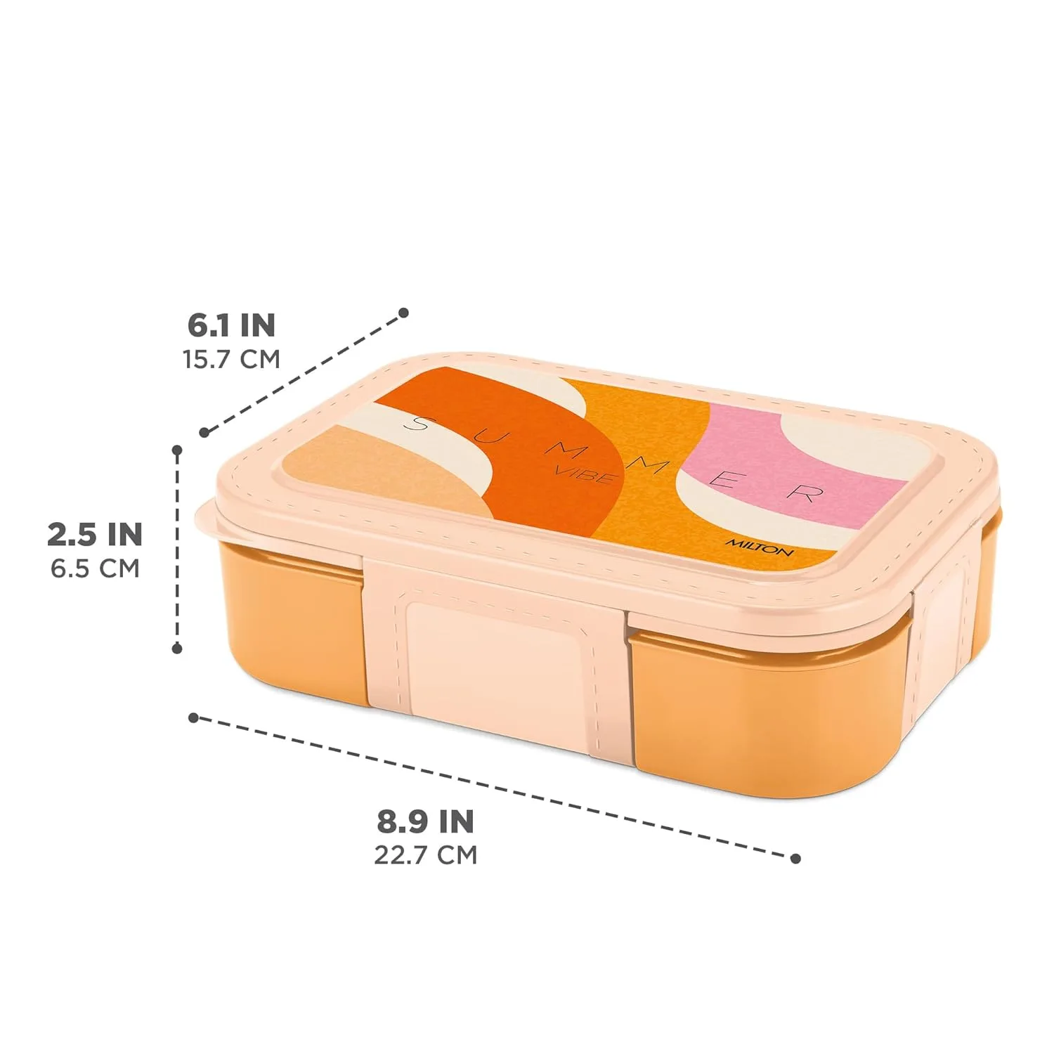 Bravo 3 Steel Thermoware Lunchbox (Milton) - Image 18