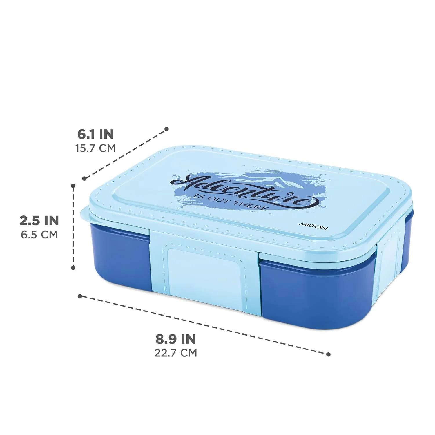 Bravo 3 Steel Thermoware Lunchbox (Milton) - Image 27