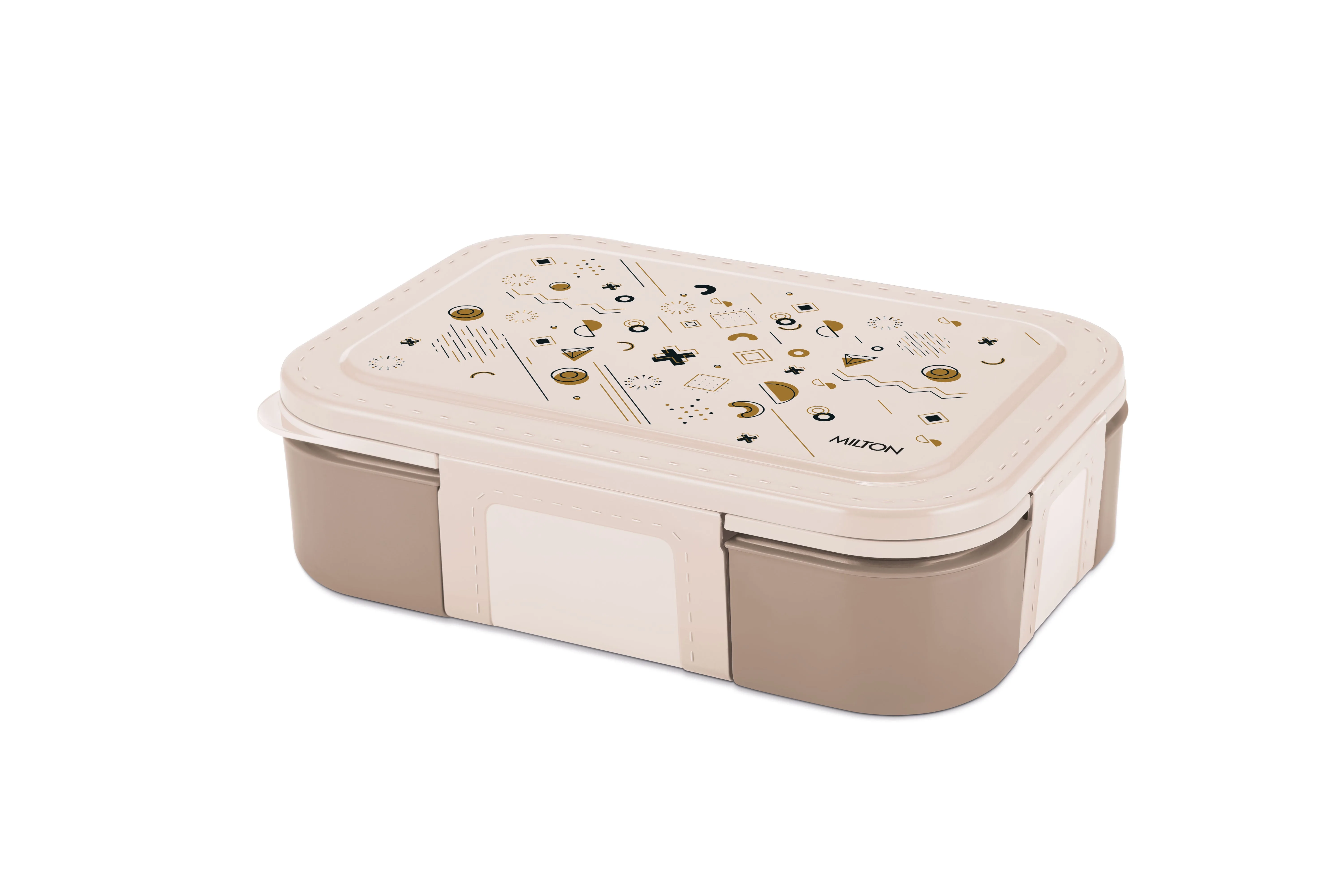 Bravo 3 Steel Thermoware Lunchbox (Milton) - Image 3