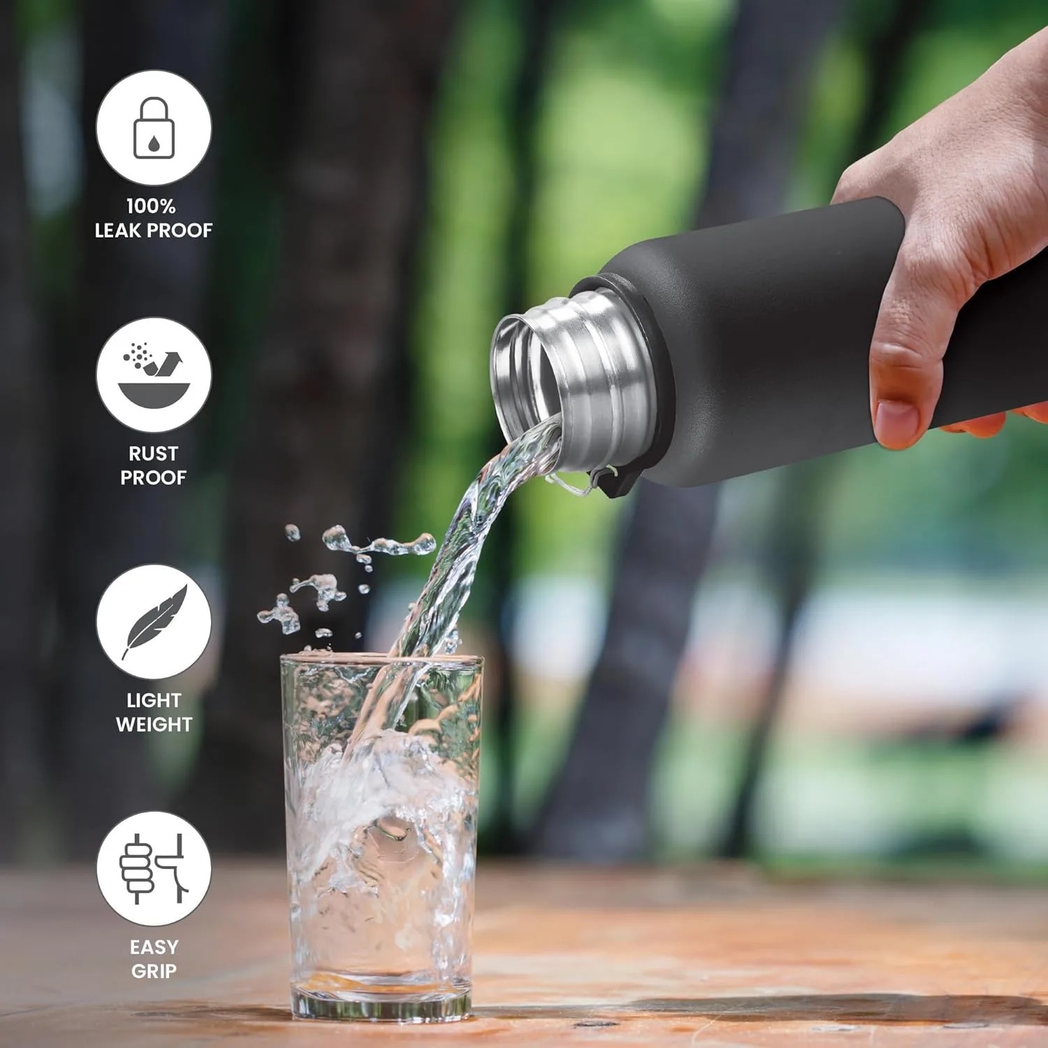 Brim Stainless Steel Bottle (Milton) - Image 12