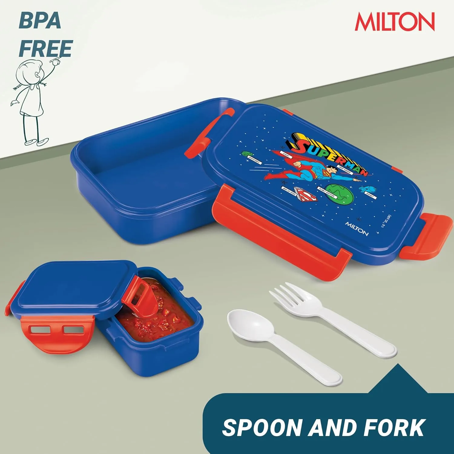 Candy Plastic Tiffin (Milton) - Image 5