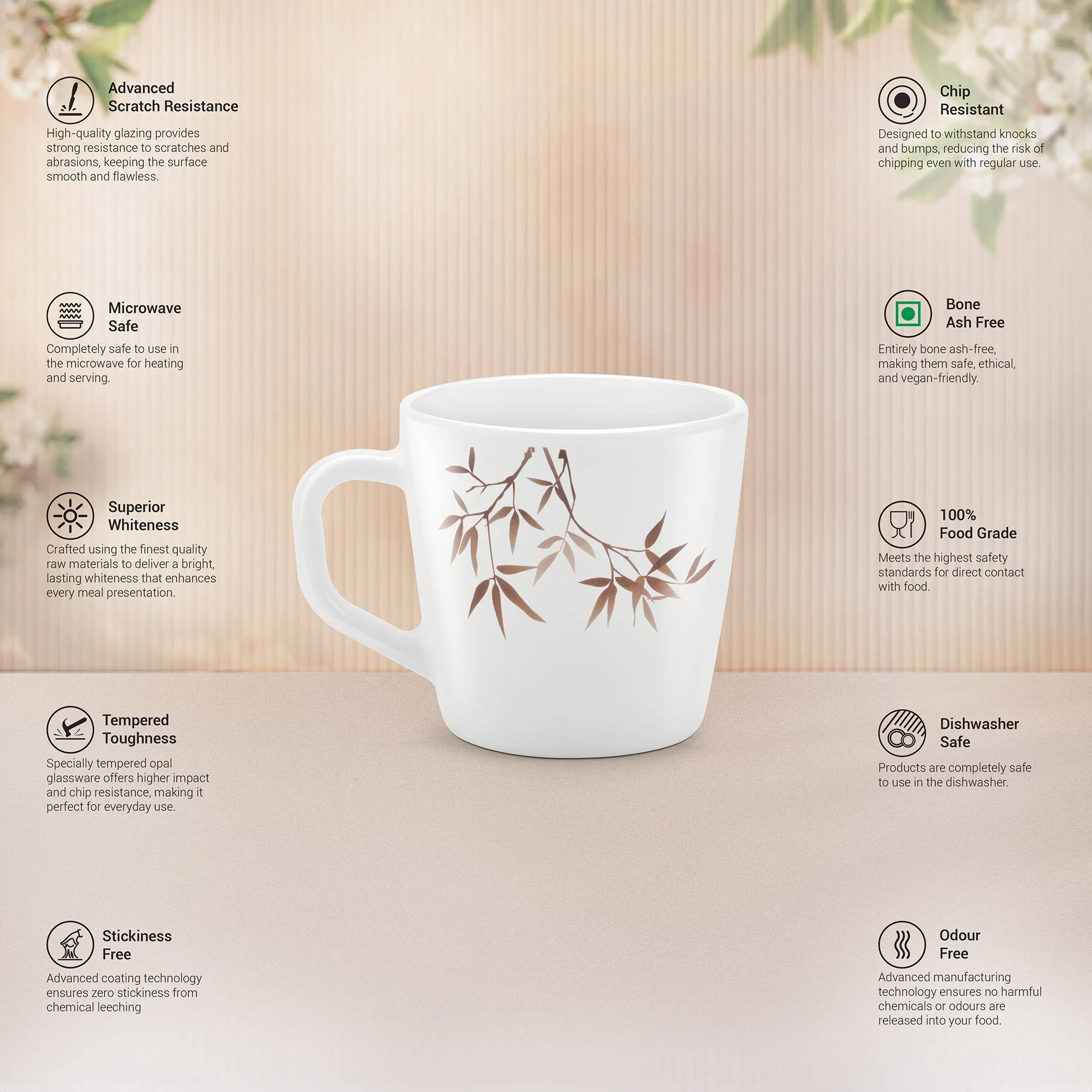 Carmine Cup Set - ARASHI (Treo by Milton) - Image 4