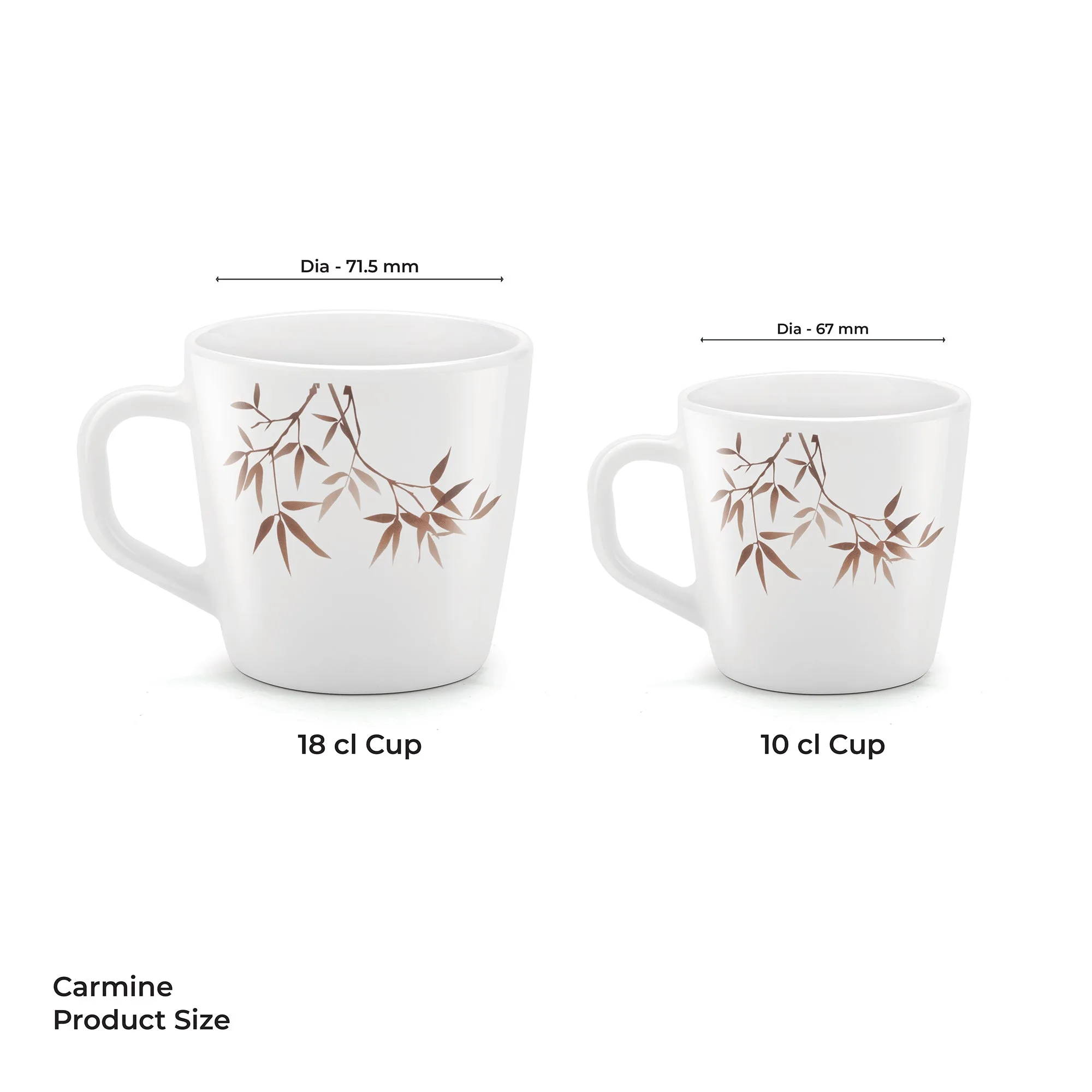 Carmine Cup Set - ARASHI (Treo by Milton) - Image 5