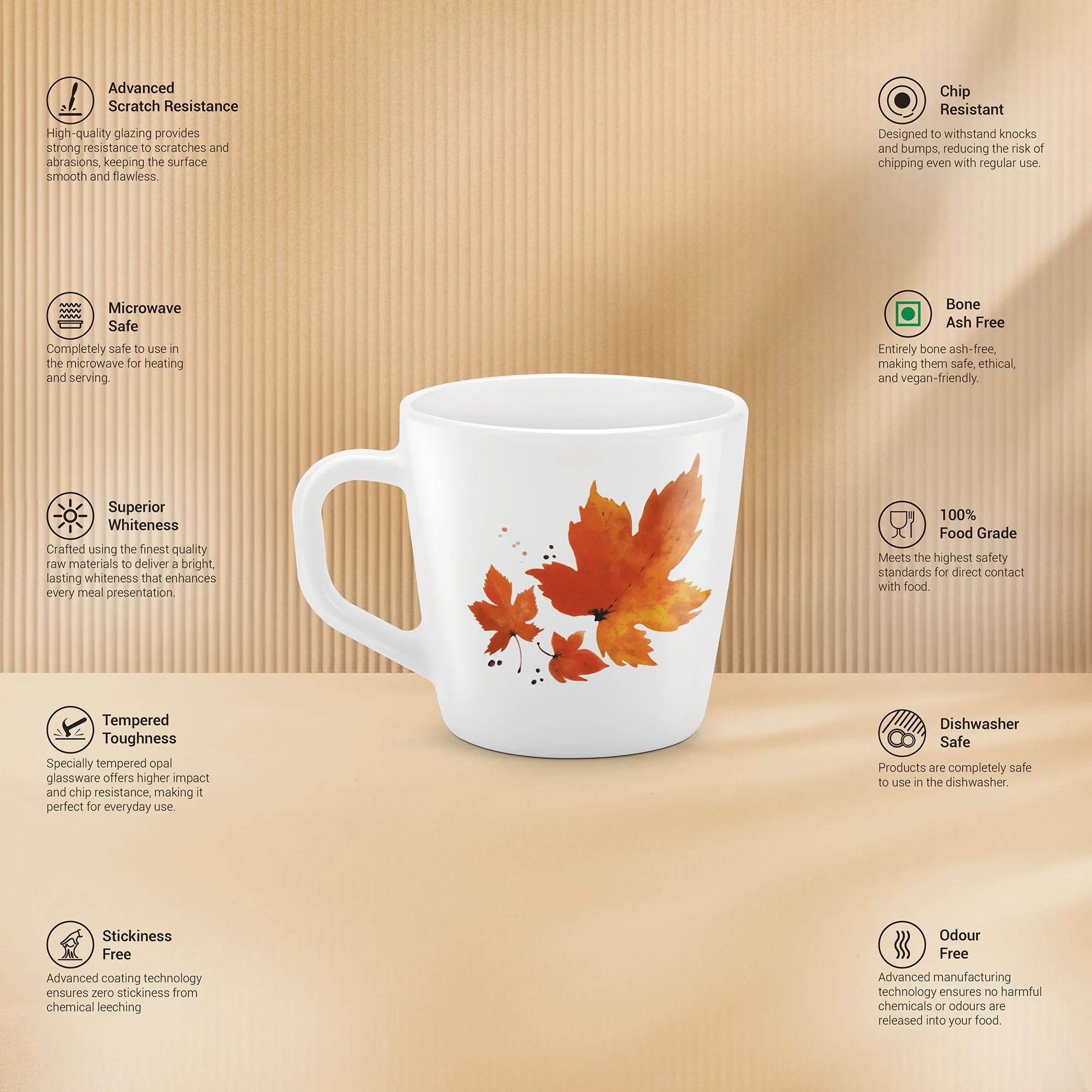 Carmine Cup Set - MAPELLE (Treo by Milton) - Image 6