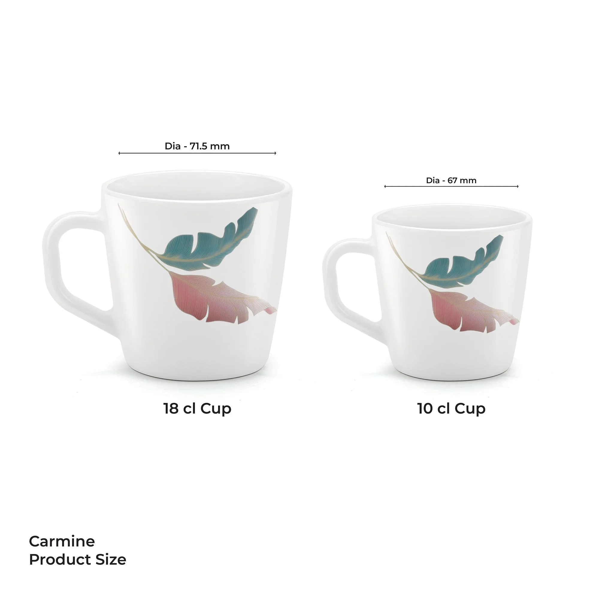 Carmine Cup Set - PALMA (Treo by Milton) - Image 5