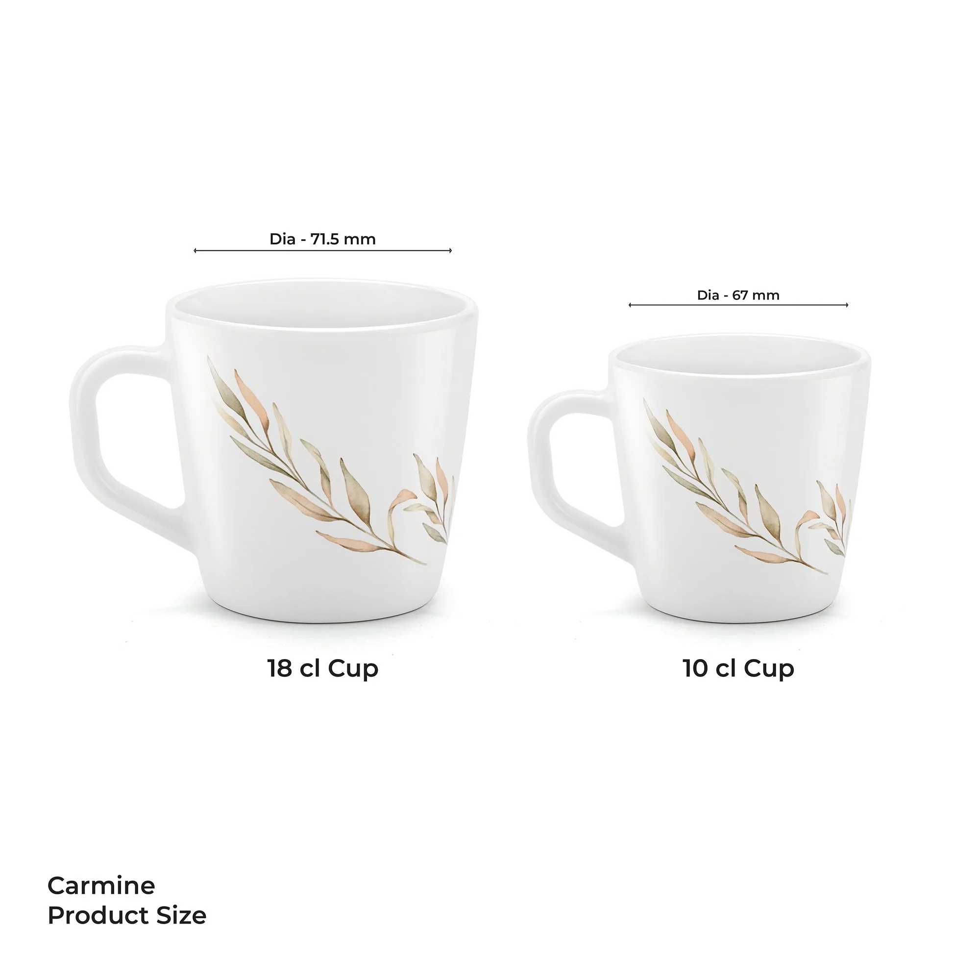 Carmine Cup Set - SELENE (Treo by Milton) - Image 3
