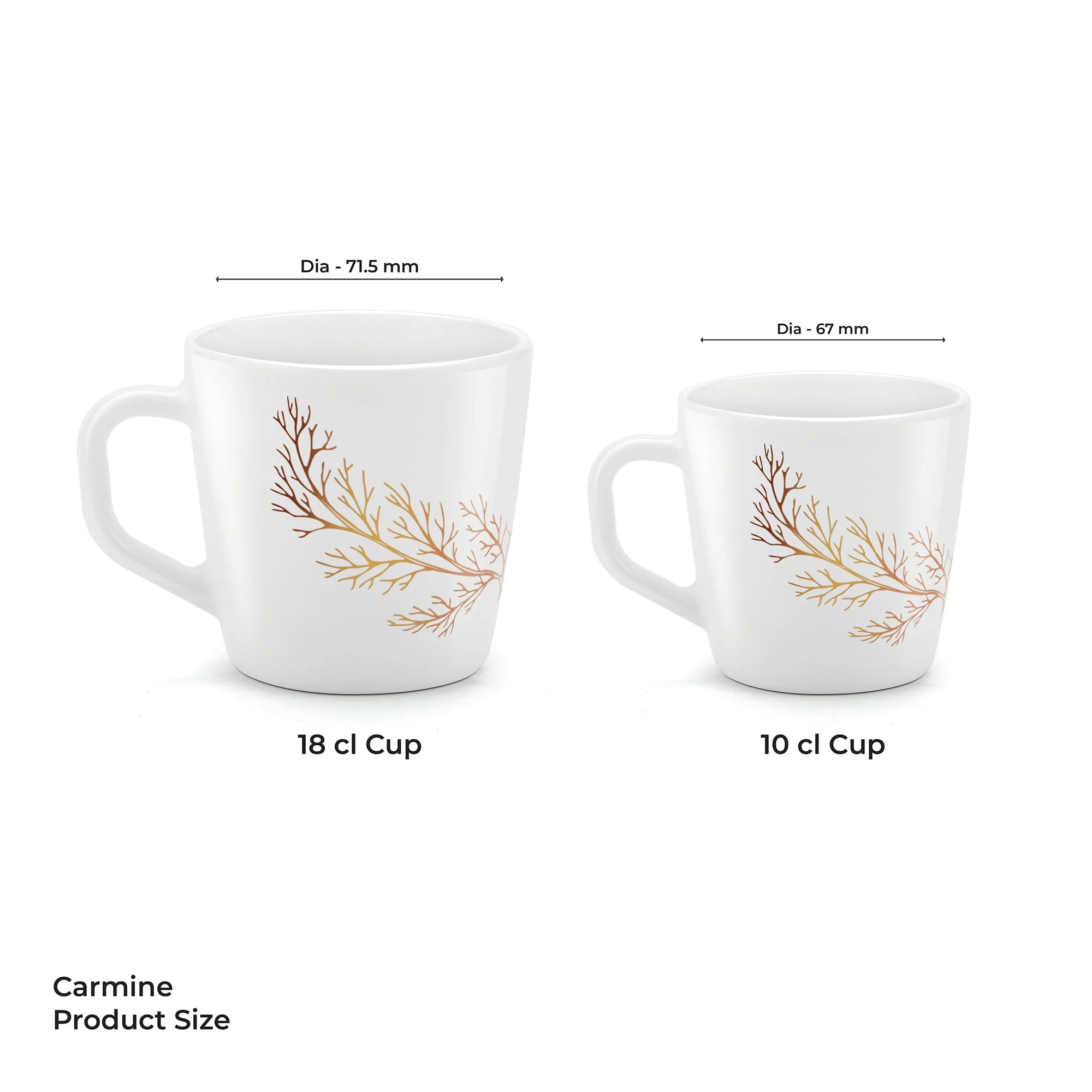 Carmine Cup Set - SILVIA (Treo by Milton) - Image 5