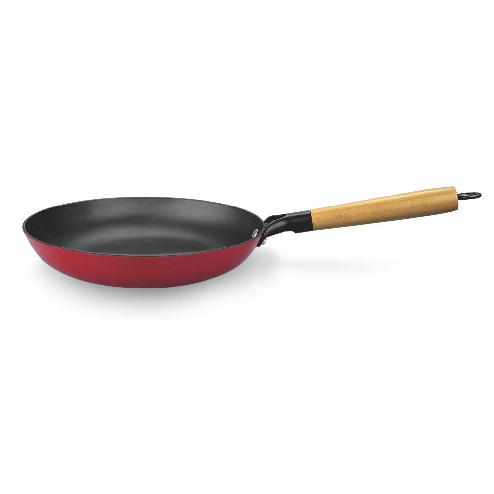 Cast Iron Fry Pan with Enamel Coating (Milton Procook) - Image 2