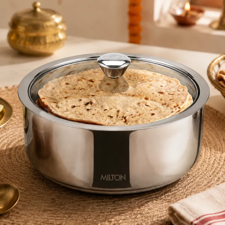 Castella Stainless Steel Roti Casserole (Milton)