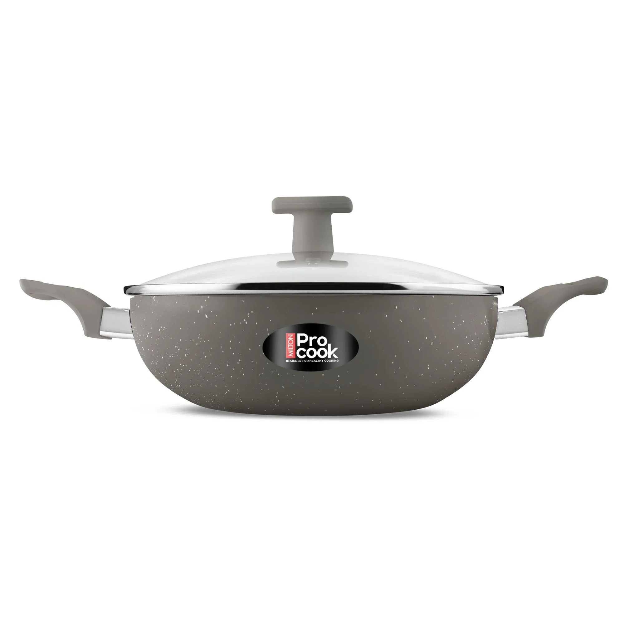 Ceramic Kadhai With Lid (Procook by Milton) - Image 8