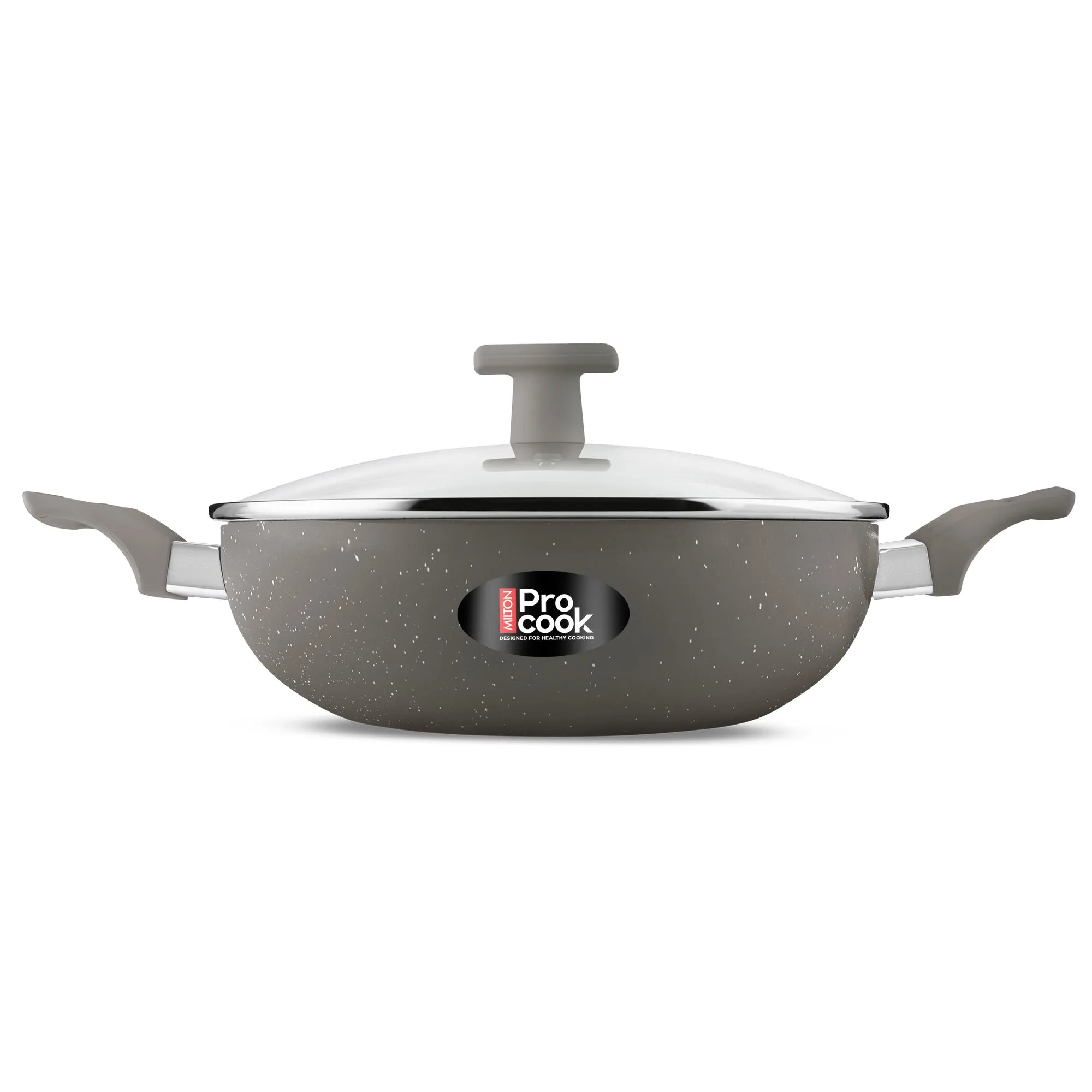 Ceramic Kadhai With Lid (Procook by Milton) - Image 9