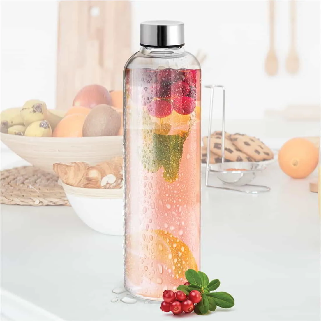 Clarion Borosilicate Glass Bottle (Treo by Milton)