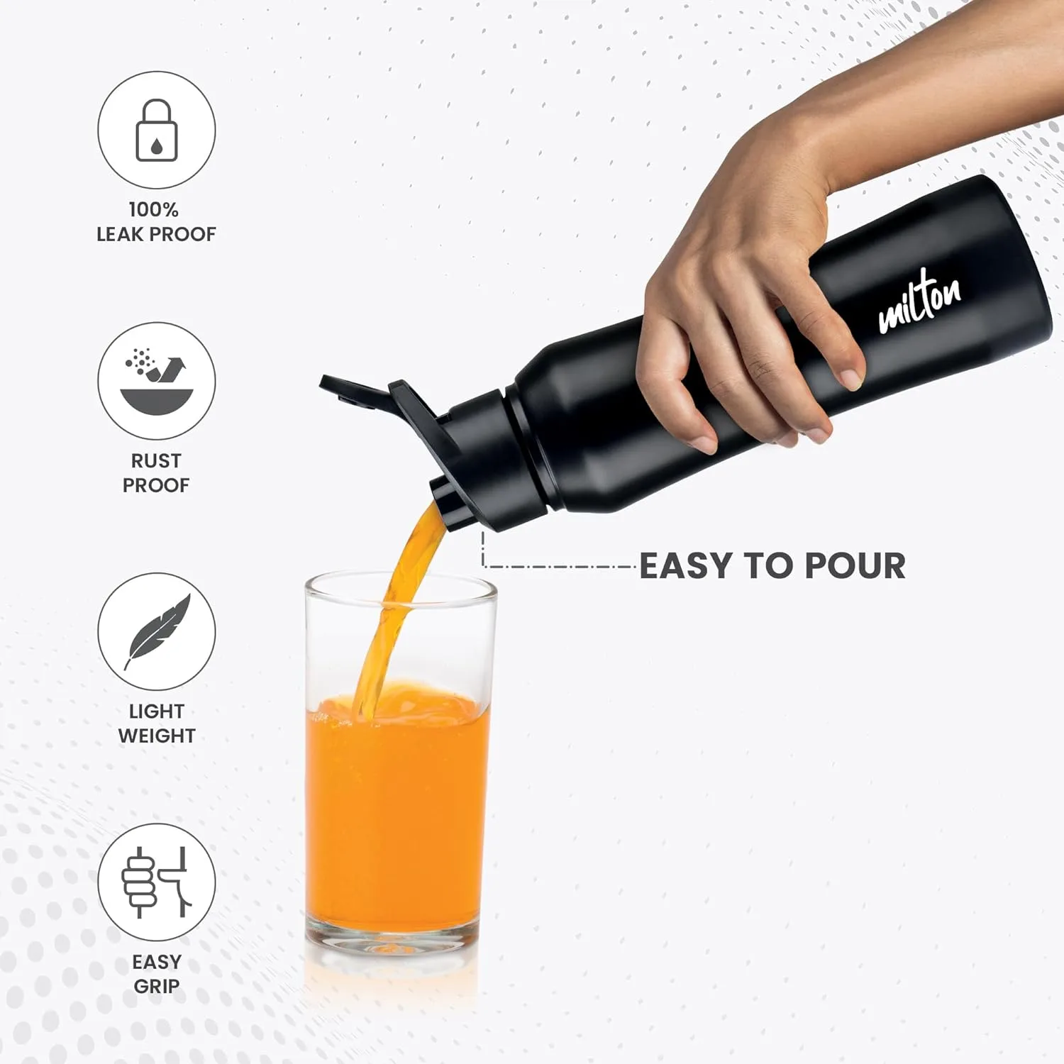 Comet Stainless Steel Bottle (Milton) - Image 3