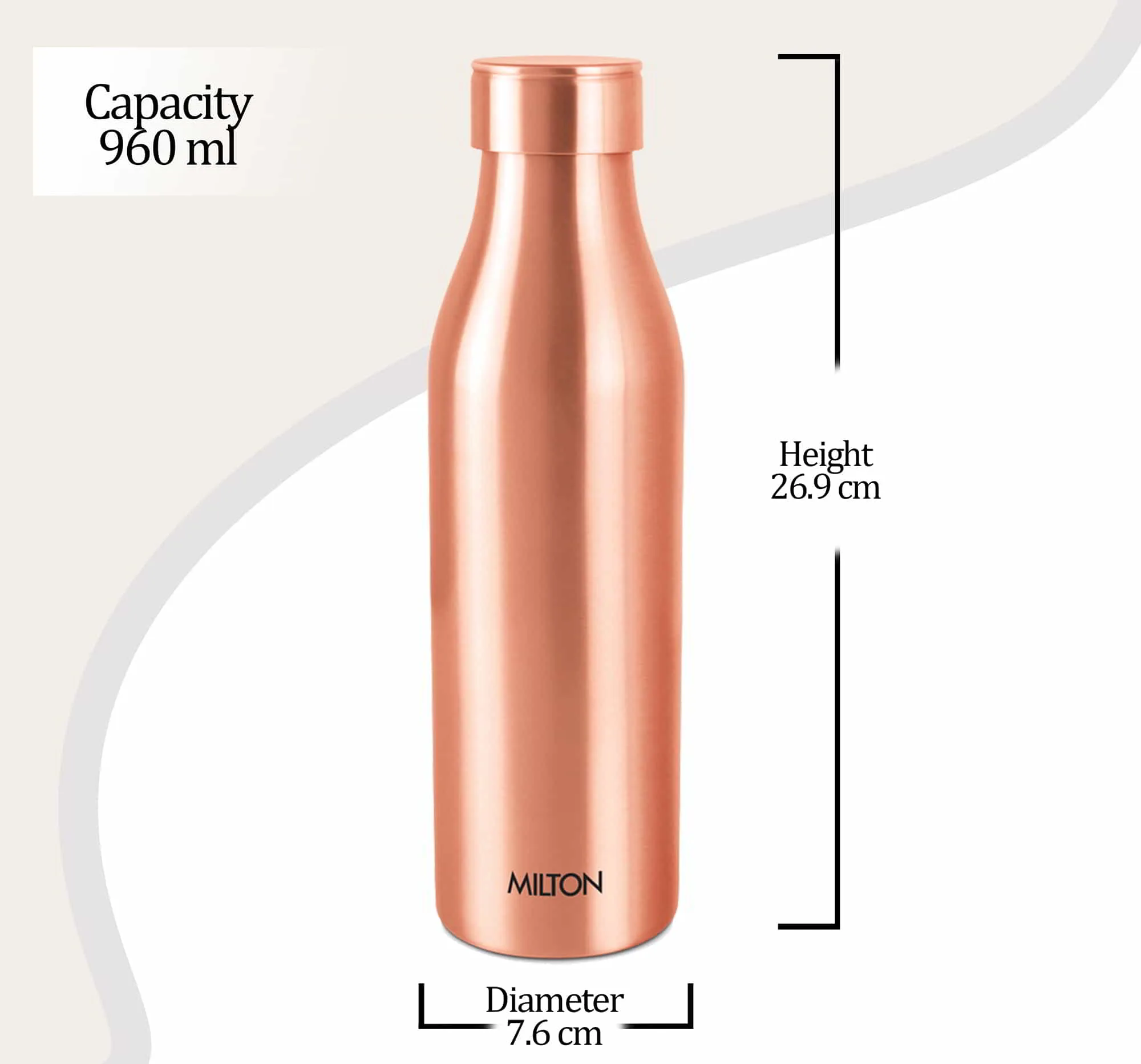 Copper Charge Bottle (Milton) - Image 3