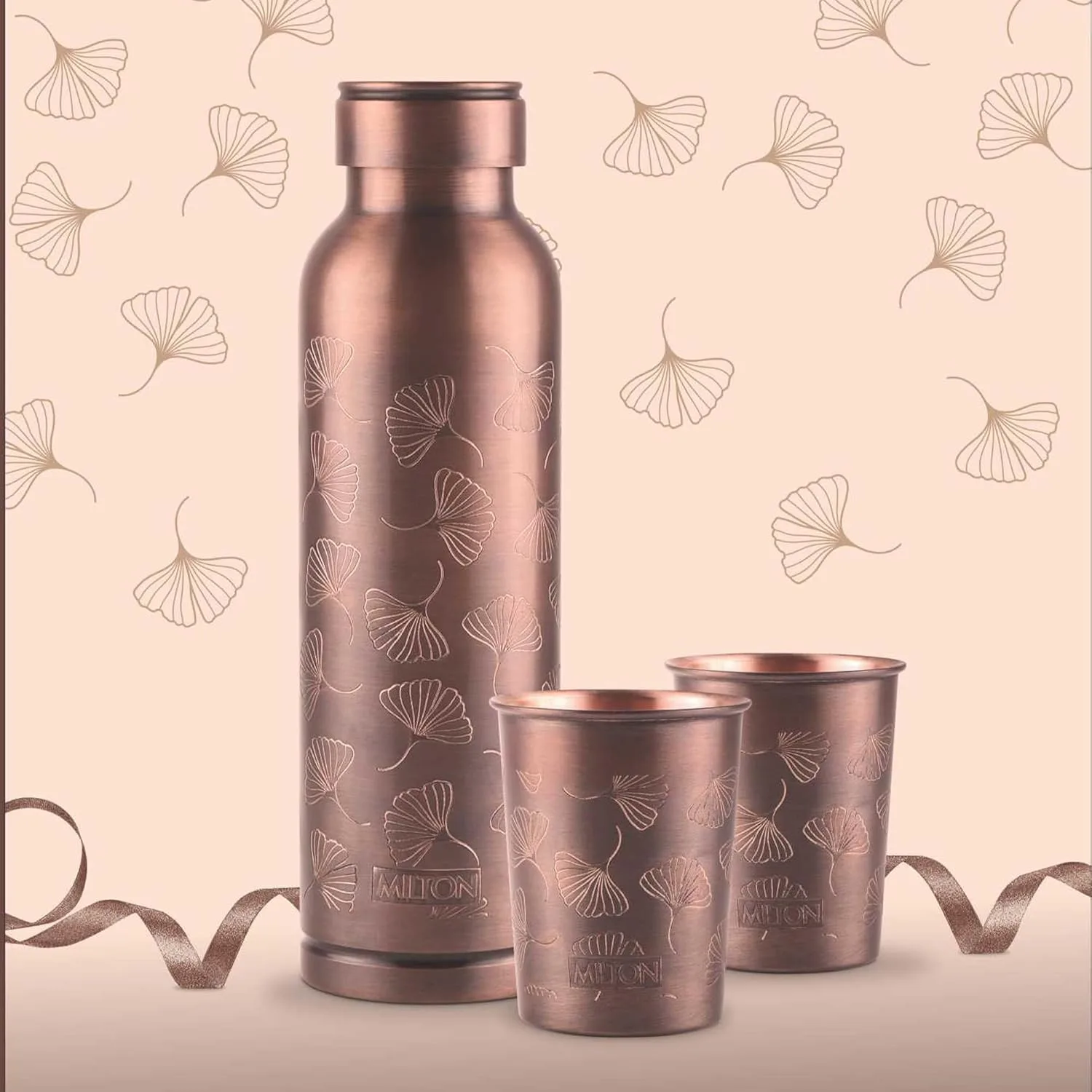 Copper Elegante Bottle Gift Set (Milton) - Image 3