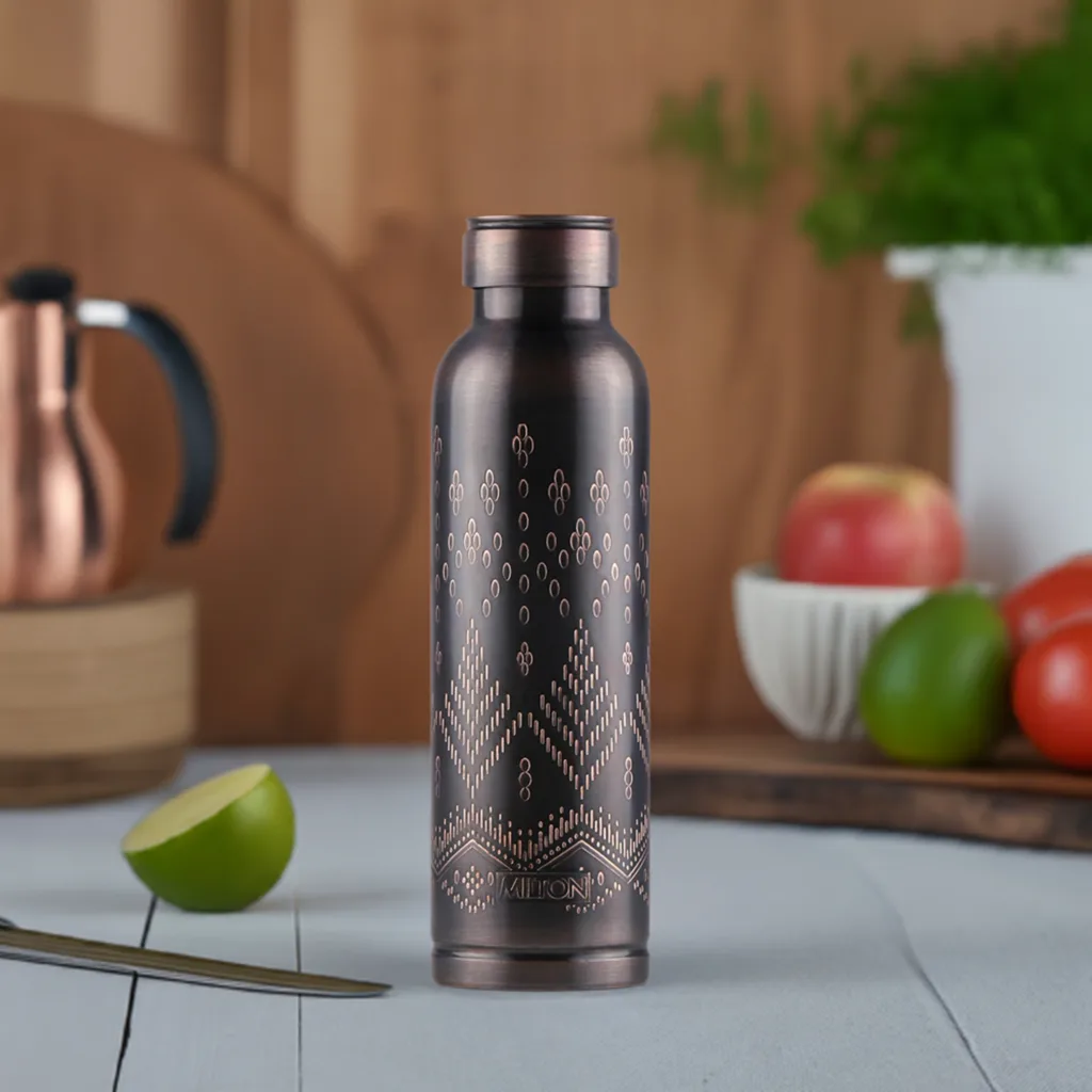Copper Swasth Design Bottle (Milton) - Image 2