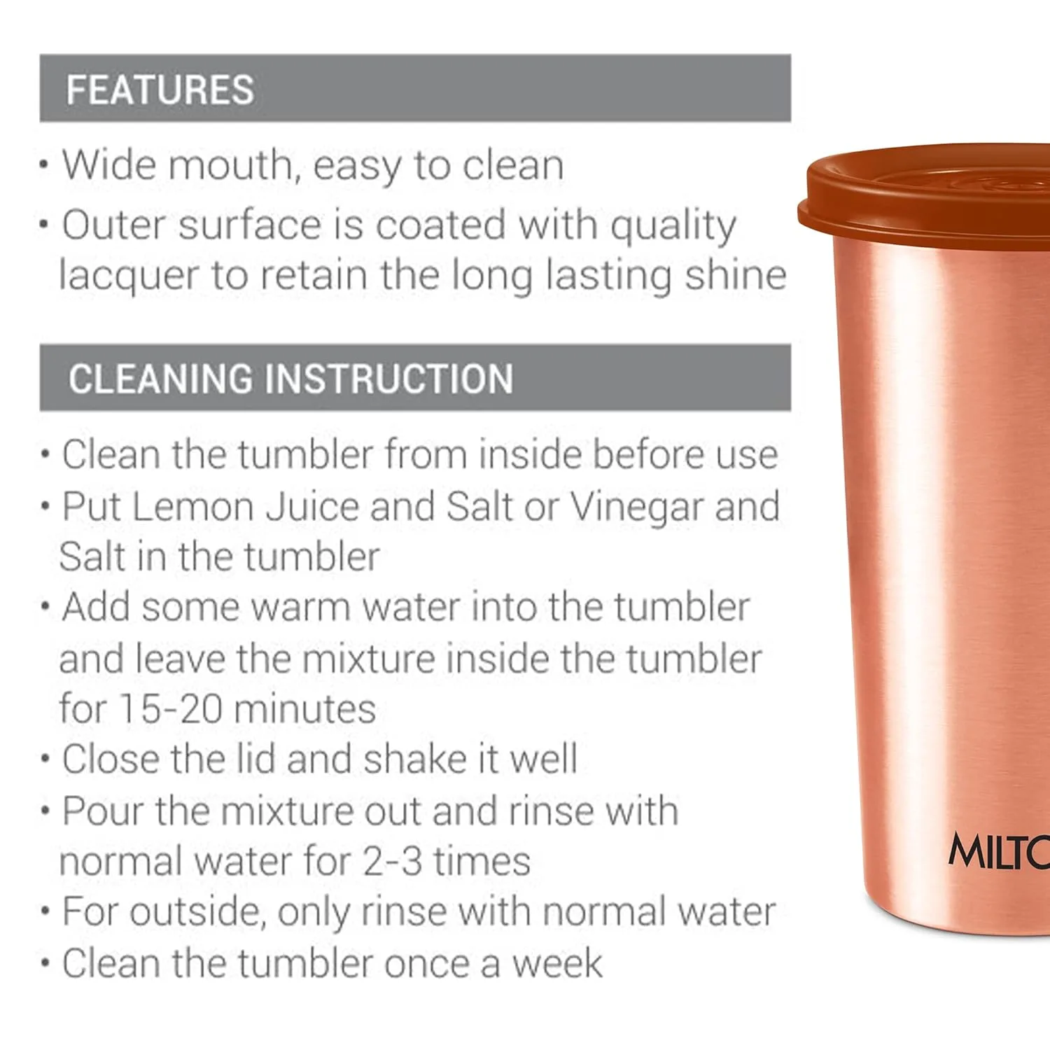 Copper Tumbler (Milton) - Image 16