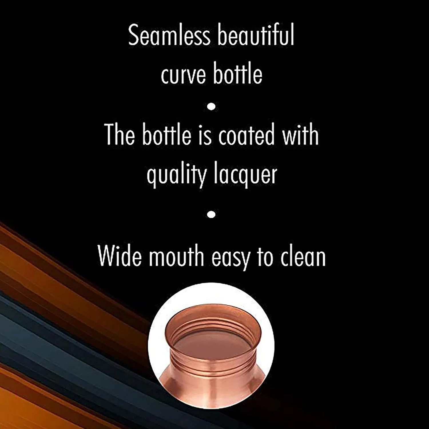 Copperas Pure Copper Bottle (Milton) - Image 9