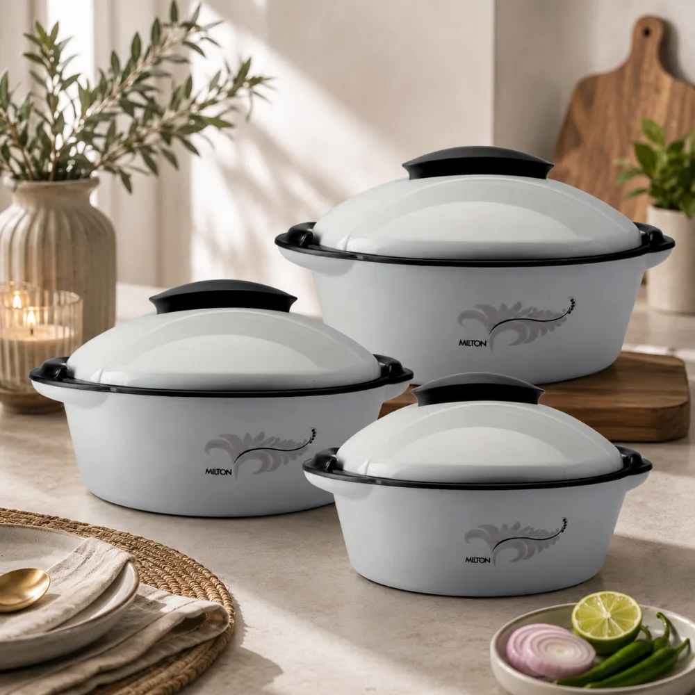 Crisp Deluxe Stainless Steel Casserole (Milton) - Image 4
