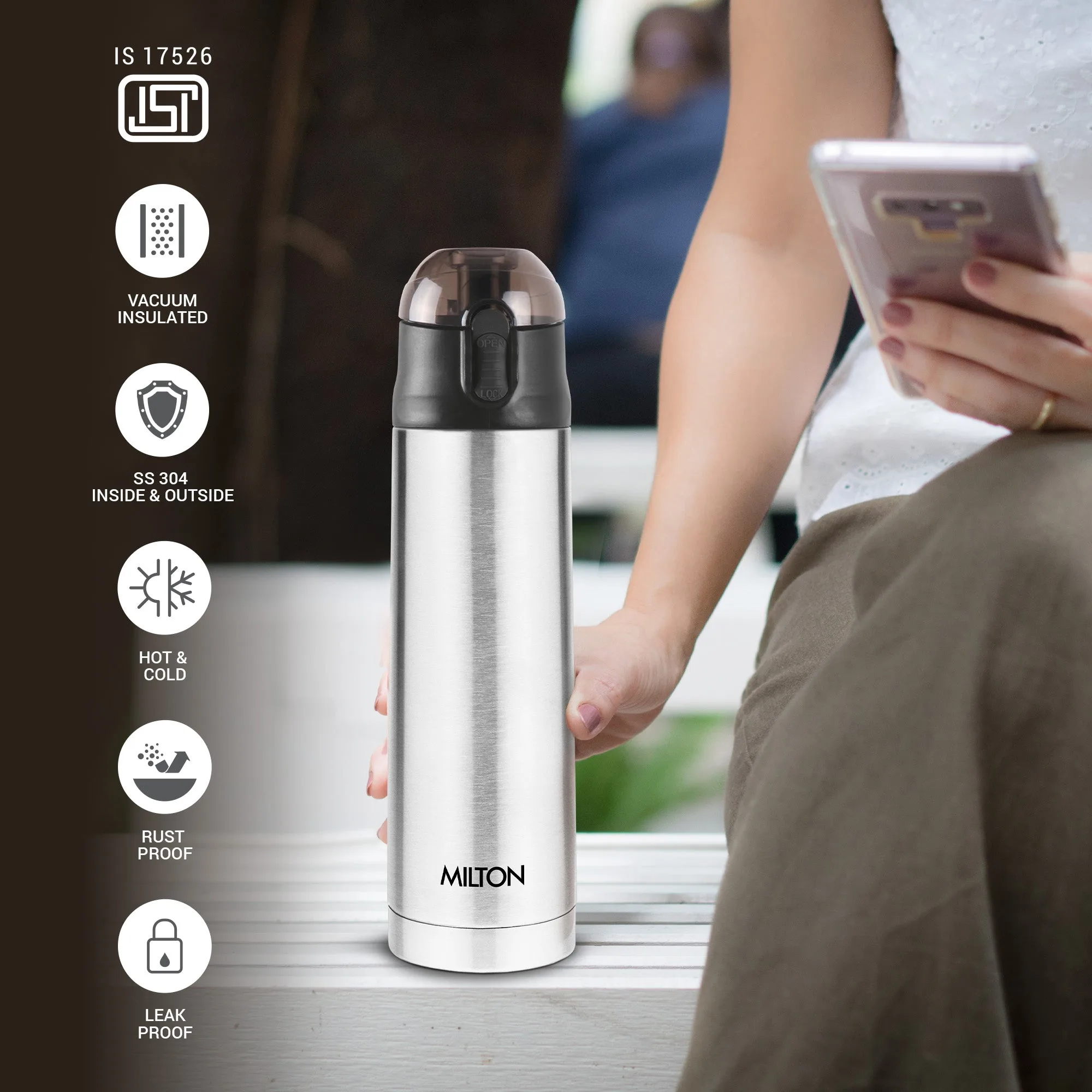 Crown Thermosteel Bottle (Milton) - Image 28